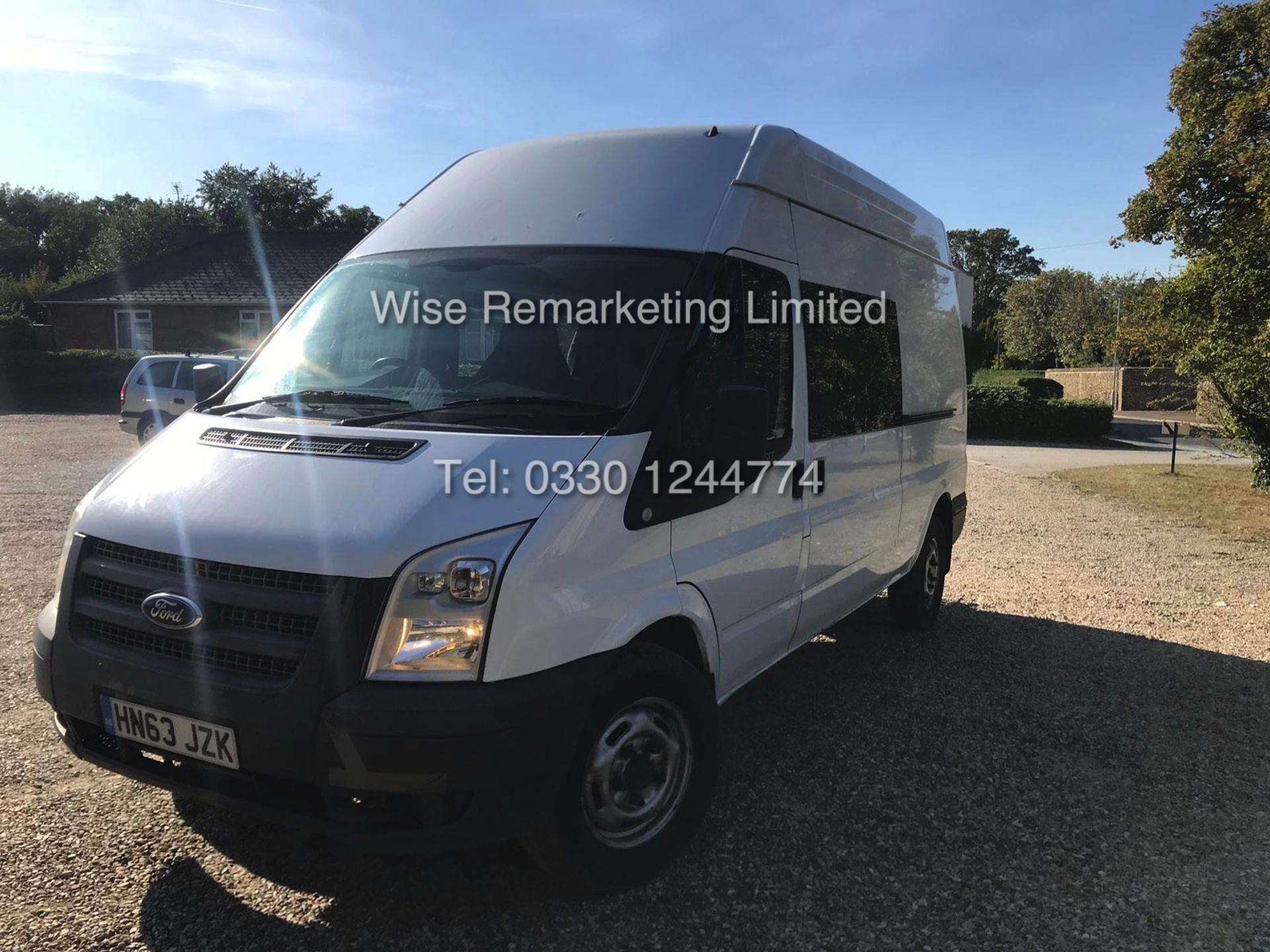 FORD TRANSIT T350 RWD 2.2l 125 BHP MESSING UNIT (2013 63 REG) - 1 KEEPER FROM NEW - Image 4 of 13