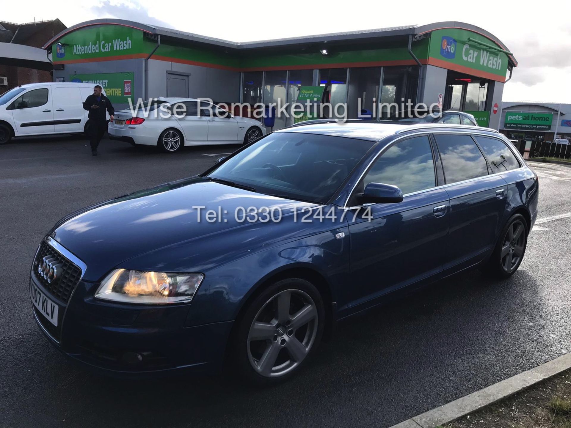 AUDI A6 S LINE ESTATE 2.0 TDI - 2007 07 REG - 6 SPEED - SAT NAV - FULLY LOADED - Image 2 of 18