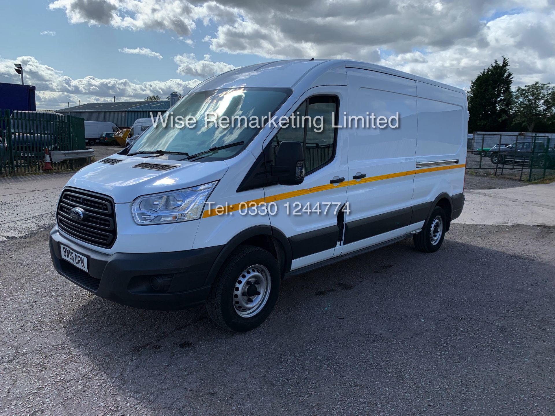 ***RESERVE MET*** FORD TRANSIT 350 L3 2.2 TDCi 125PS (2017 MODEL) 1 KEEPER FROM NEW - Image 3 of 16