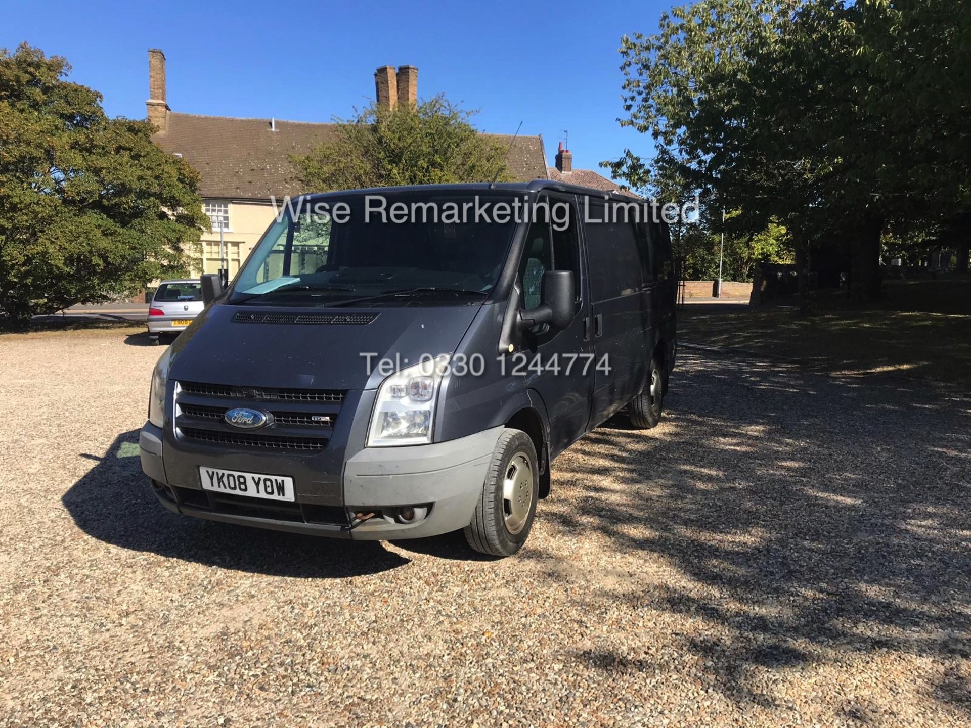 FORD TRANSIT 110 T280 2.2 MWB - 2008 08 REG - 2 KEEPERS FROM NEW - METALLIC GREY - Image 2 of 14