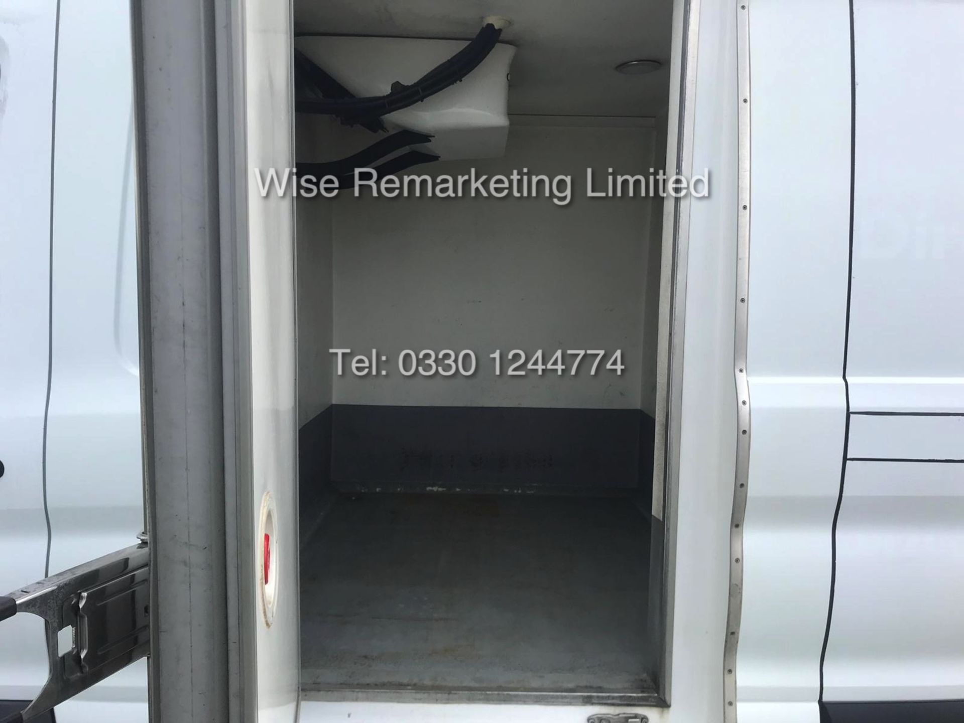 FORD TRANSIT 350 2.2 LWB FRIDGE VAN (2015 65 REG) GAH UNIT WITH 2 COMPARTMENTS - 1 KEEPER FROM NEW - Image 10 of 14