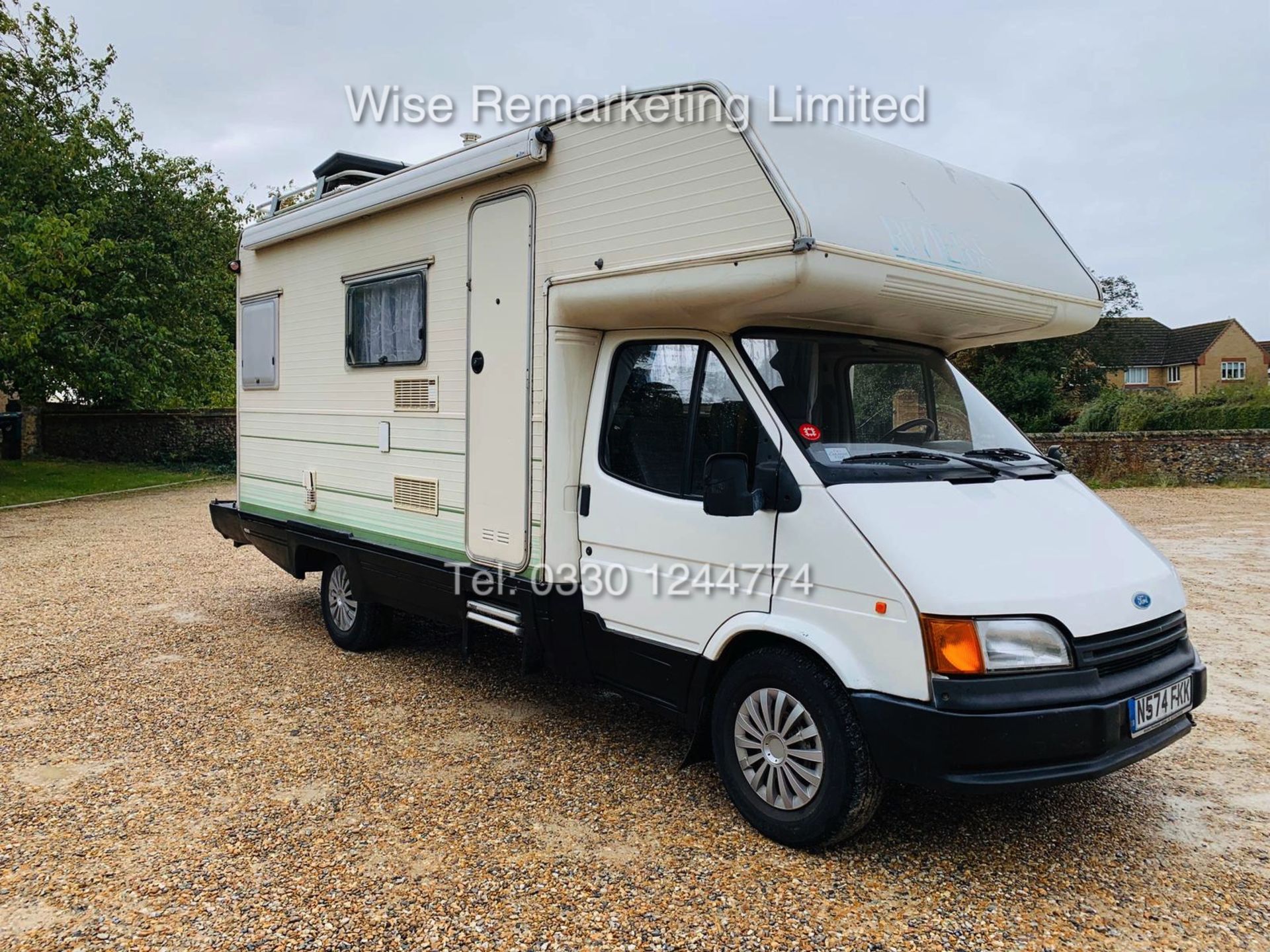 FORD TRANSIT RIVIERA 4/5 BERTH LUXURY MOTORHOME/CAMPER (1996) **LEFT HAND DRIVE** STUNNING ITEM