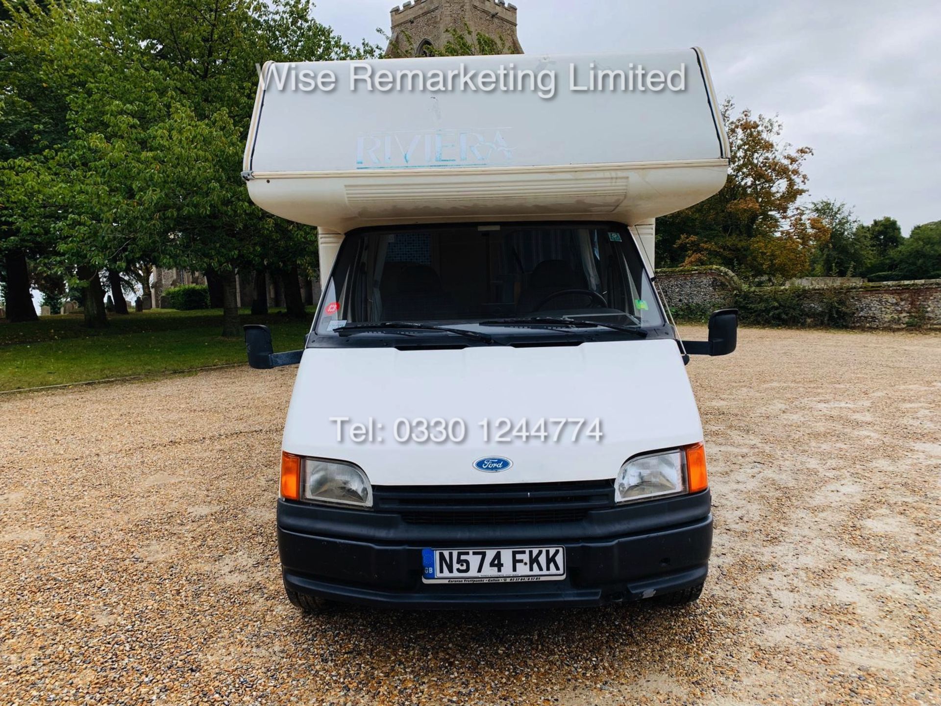 ***RESERVE MET***FORD TRANSIT RIVIERA 4/5 BERTH LUXURY MOTORHOME/CAMPER (1996) **LHD STUNNING ITEM - Image 6 of 35