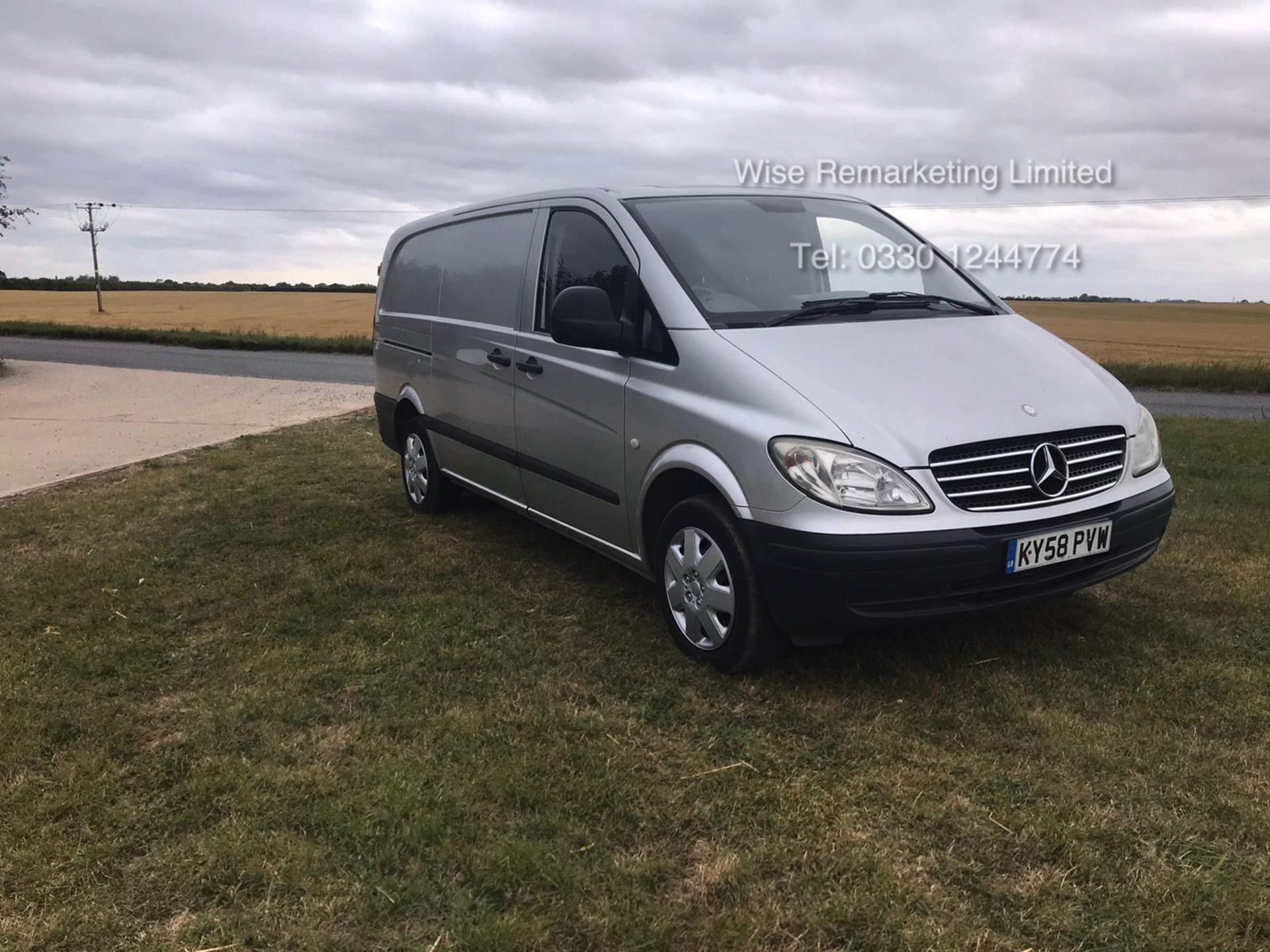 Mercedes Benz Vito 111 2.2 Cdi Long - 2009 Model - 6 Speed - Air Con - NO VAT - Image 4 of 16