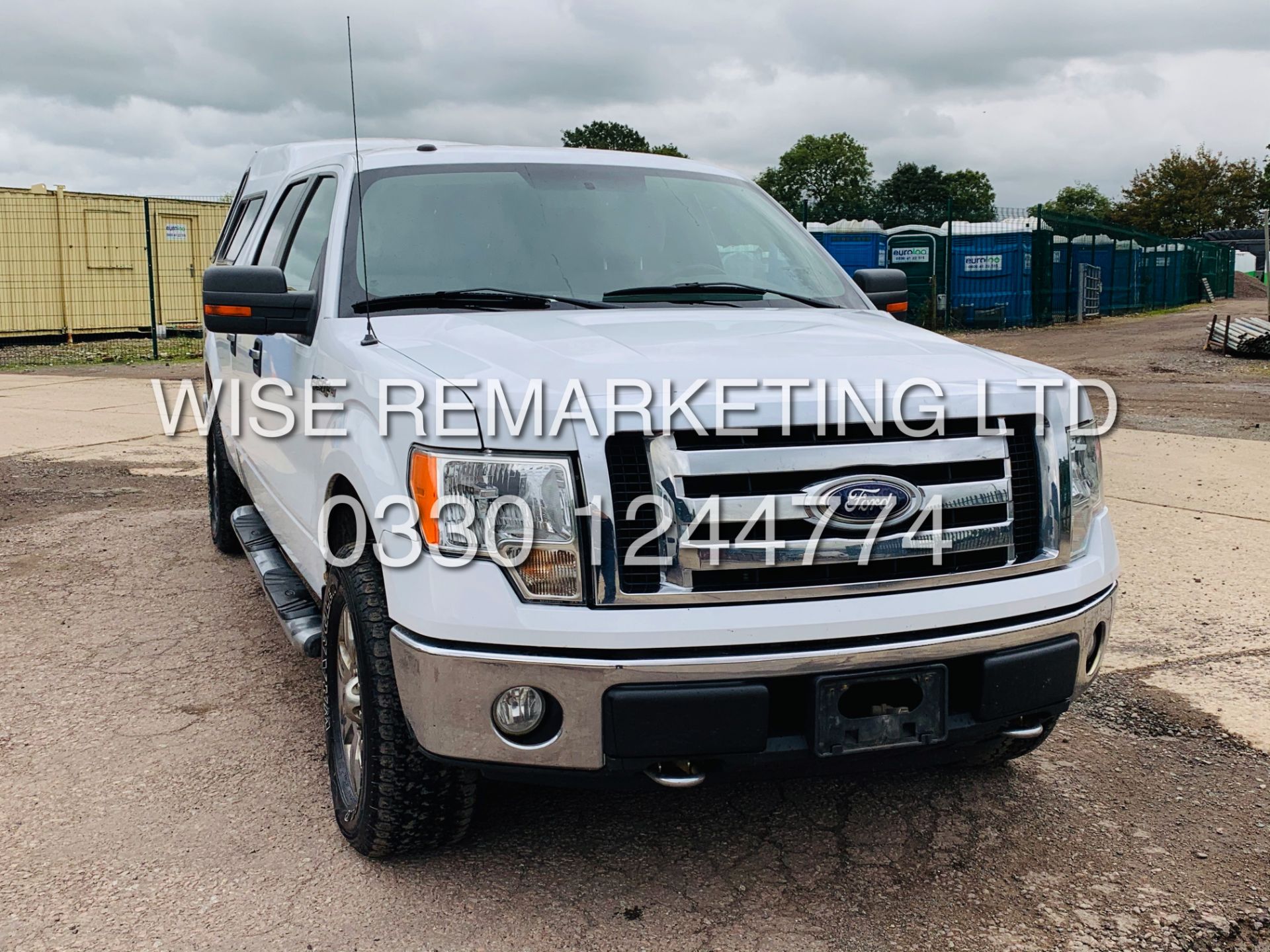 FORD F-150 5.4L V8 XLT**2009**DOUBLE-CAB**FRESH IMPORT**RARE**4X4**IN WHITE**COLOUR CODED PACKAGE** - Image 5 of 47