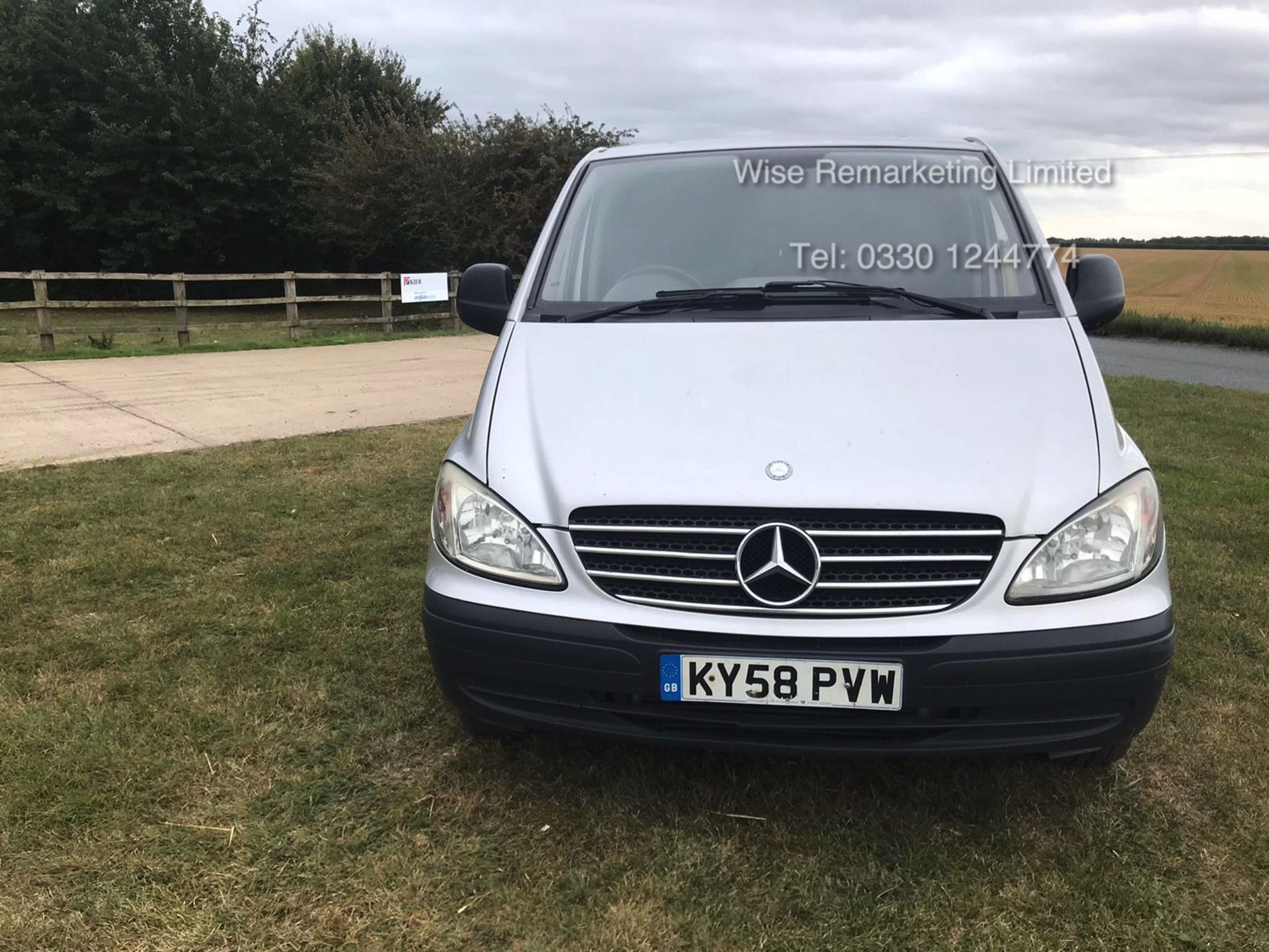 Mercedes Benz Vito 111 2.2 Cdi Long - 2009 Model - 6 Speed - Air Con - NO VAT - Image 6 of 16