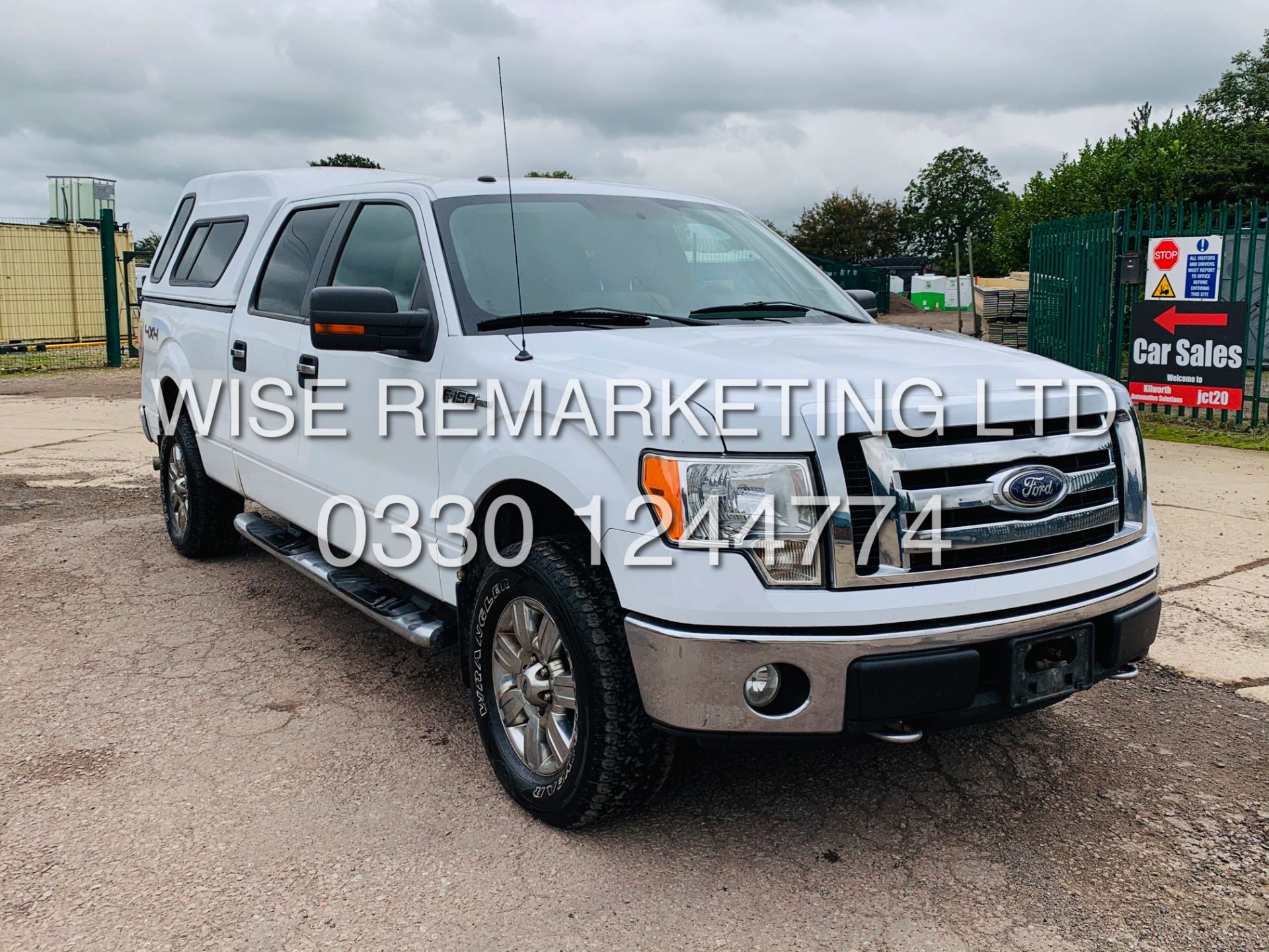 FORD F-150 5.4L V8 XLT**2009**DOUBLE-CAB**FRESH IMPORT**RARE**4X4**IN WHITE**COLOUR CODED PACKAGE** - Image 6 of 47