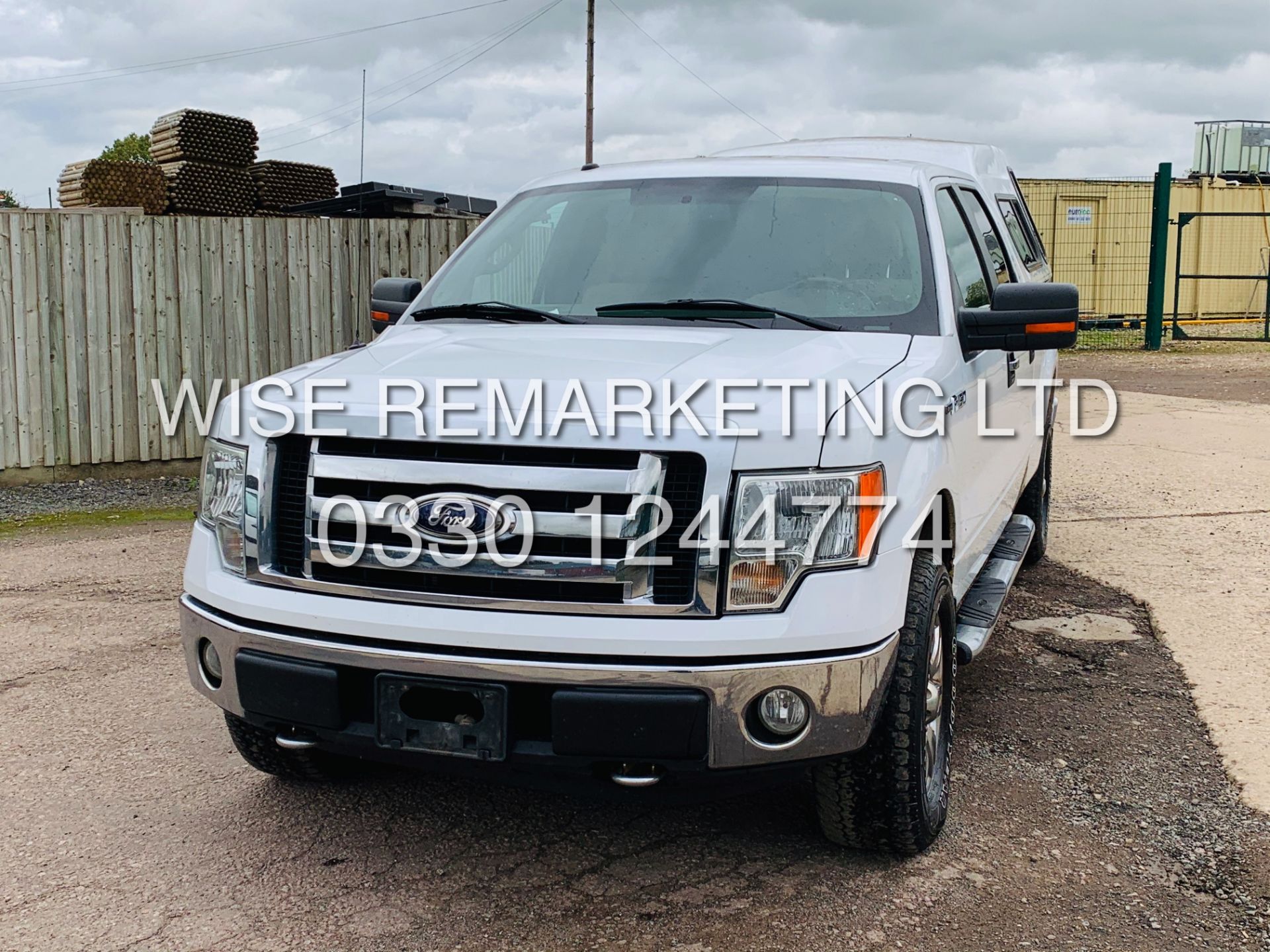 FORD F-150 5.4L V8 XLT**2009**DOUBLE-CAB**FRESH IMPORT**RARE**4X4**IN WHITE**COLOUR CODED PACKAGE** - Image 3 of 47