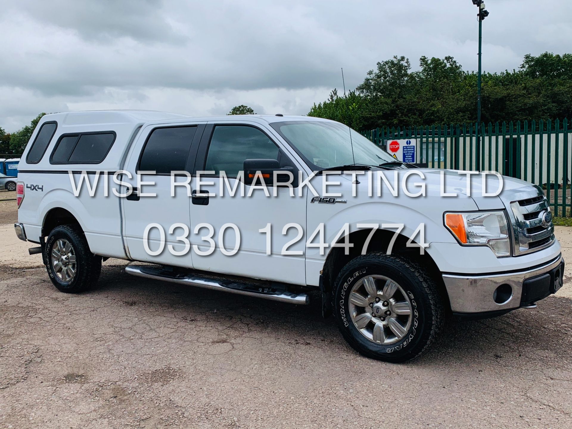 FORD F-150 5.4L V8 XLT**2009**DOUBLE-CAB**FRESH IMPORT**RARE**4X4**IN WHITE**COLOUR CODED PACKAGE** - Image 10 of 47
