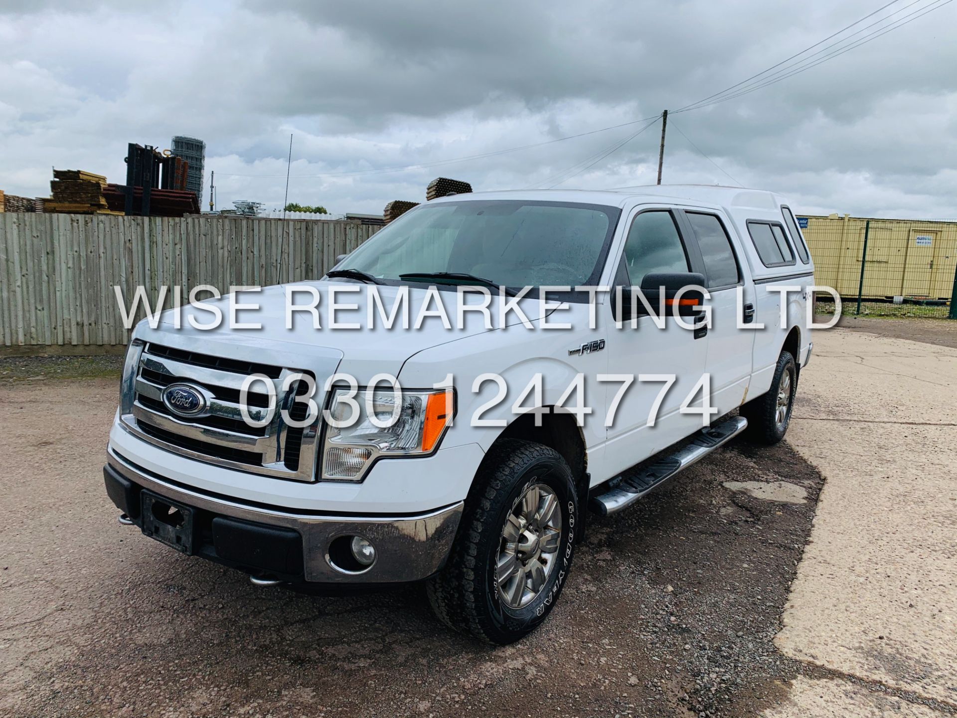 FORD F-150 5.4L V8 XLT**2009**DOUBLE-CAB**FRESH IMPORT**RARE**4X4**IN WHITE**COLOUR CODED PACKAGE** - Image 20 of 47