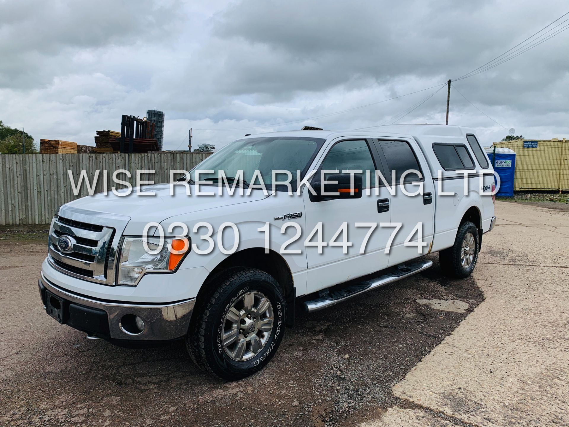 FORD F-150 5.4L V8 XLT**2009**DOUBLE-CAB**FRESH IMPORT**RARE**4X4**IN WHITE**COLOUR CODED PACKAGE** - Image 19 of 47