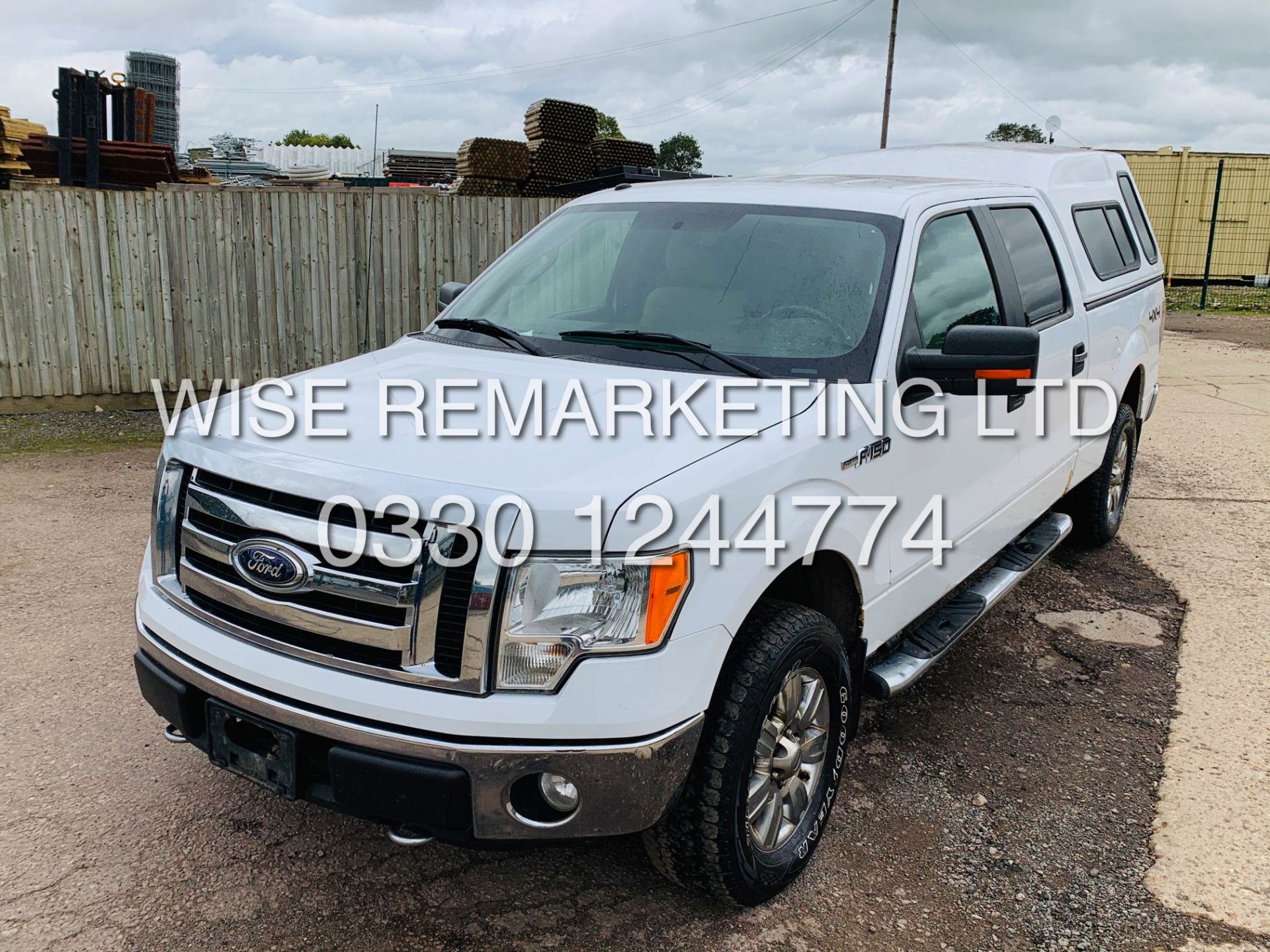 FORD F-150 5.4L V8 XLT**2009**DOUBLE-CAB**FRESH IMPORT**RARE**4X4**IN WHITE**COLOUR CODED PACKAGE** - Image 21 of 47