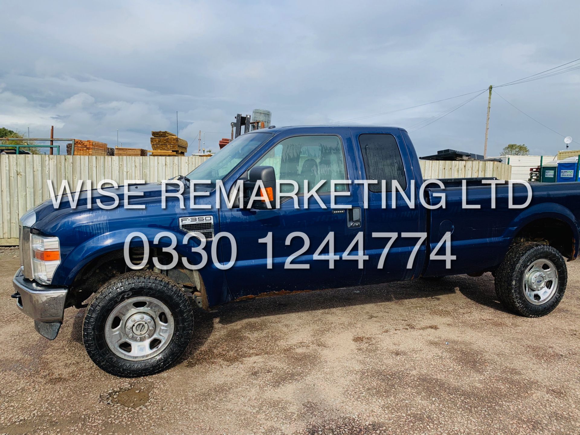 (Reserve Met) FORD F-350 6.8L V10 XLT KING-CAB**2009**4X4**AIR CON**ULTRA RARE**FRESH IMPORT - Image 11 of 30