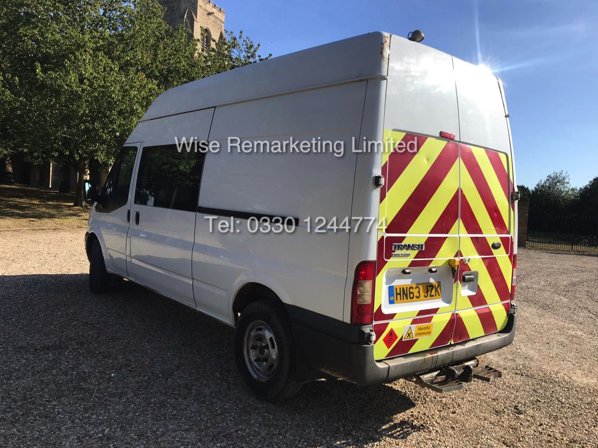 FORD TRANSIT 2.2Tdci T350 RWD *125 BHP* 6 SEATER MESSING UNIT (2014 MODEL) 1 KEEPER FROM NEW - Image 4 of 13