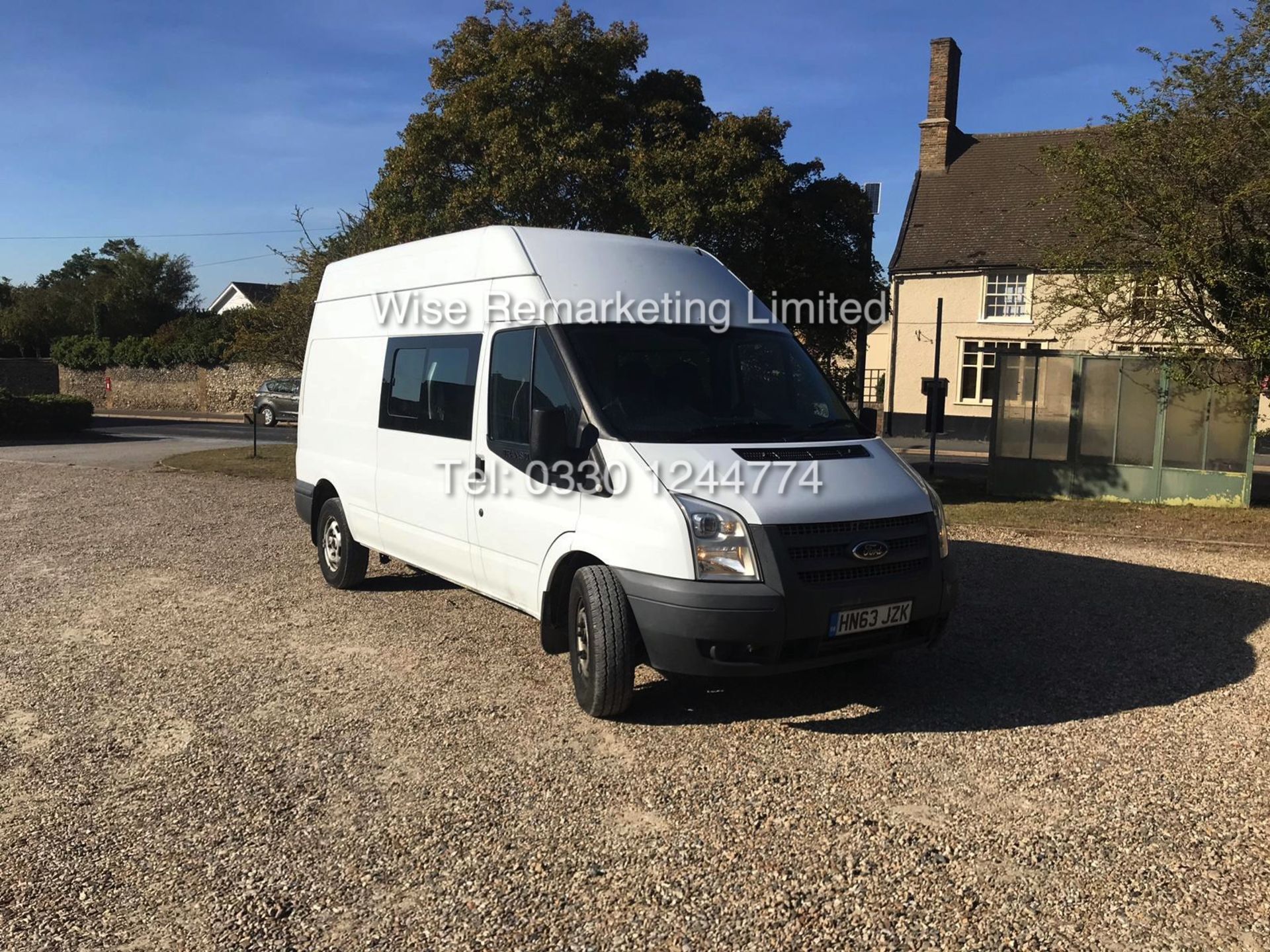 FORD TRANSIT 2.2Tdci T350 RWD *125 BHP* 6 SEATER MESSING UNIT (2014 MODEL) 1 KEEPER FROM NEW - Image 2 of 13