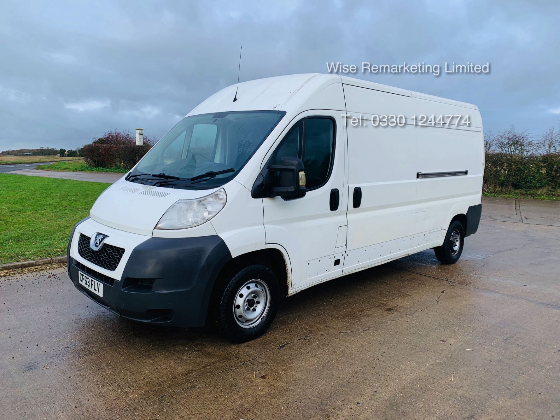 Peugeot Boxer 335 2.2 HDi (L3H2) 2014 Model - 1 Keeper From New - Long Wheel Base