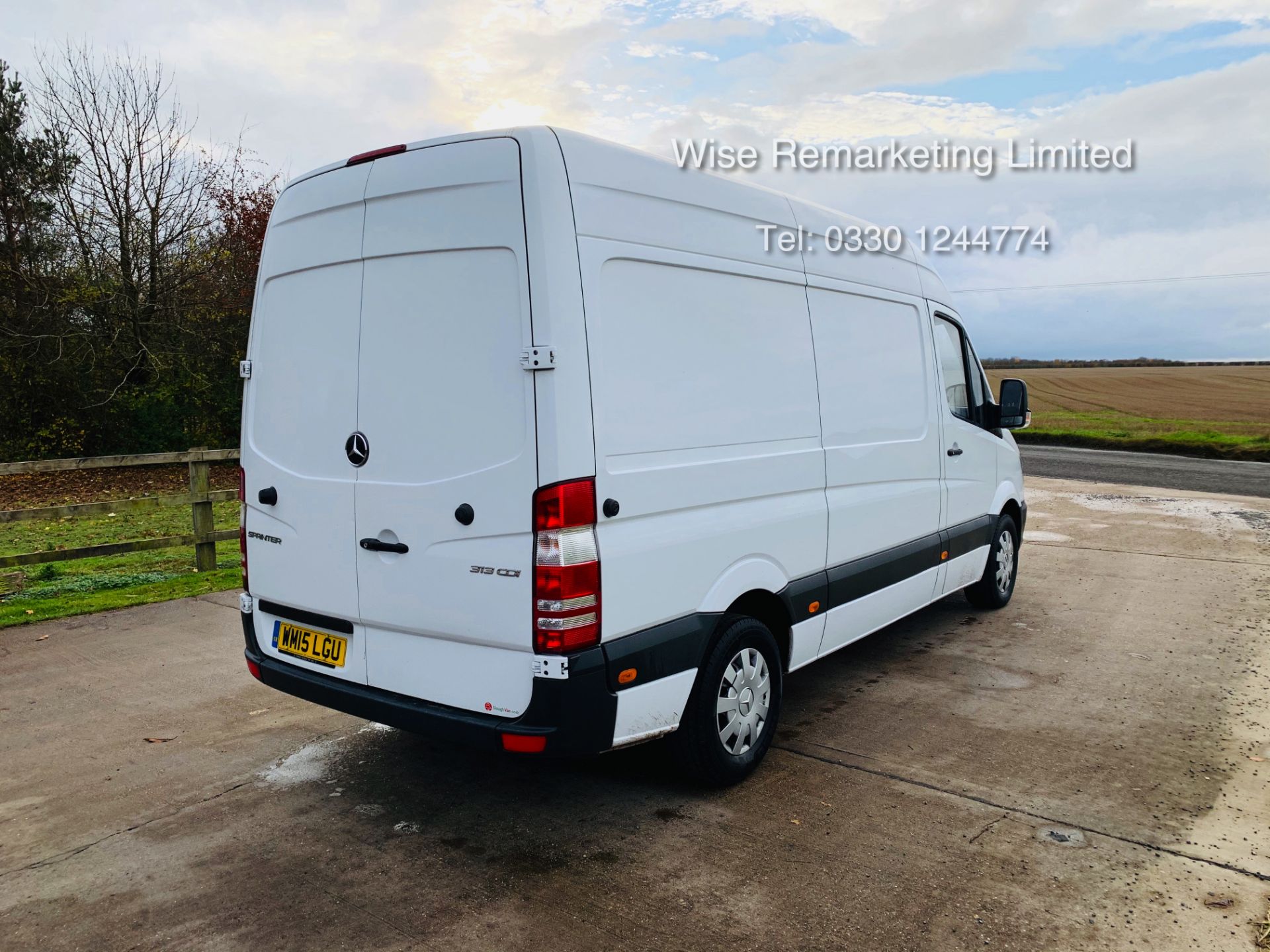 *Reserve Met* Mercedes Sprinter 313 CDI 2.1TD - 2015 15 Reg - Company Maintained - Low Miles - Image 3 of 16