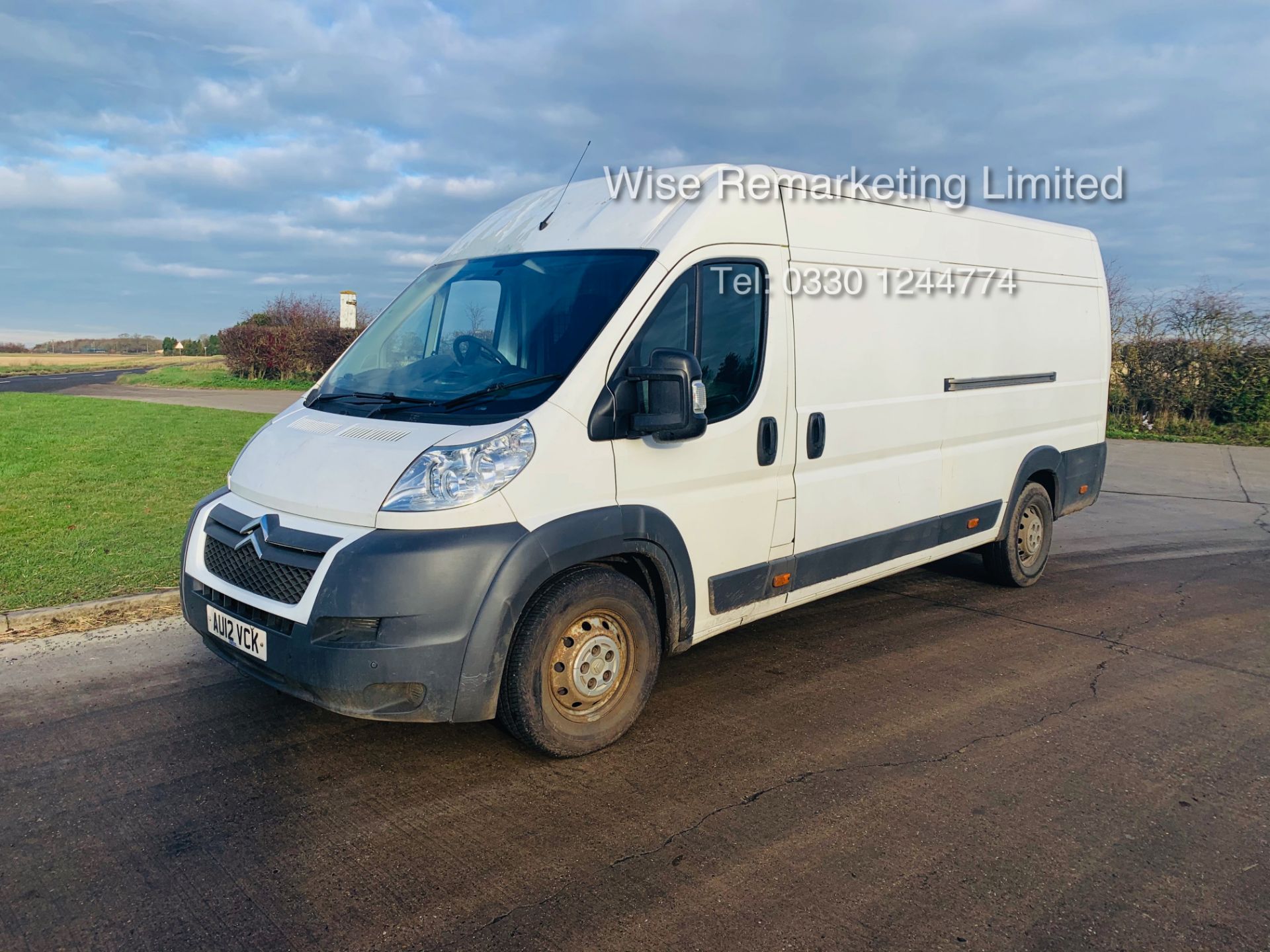 Citroen Relay 35 LWB Panel Van 2.2 HDi - 2012 12 Reg - Ply Lined - Shelving/Racking