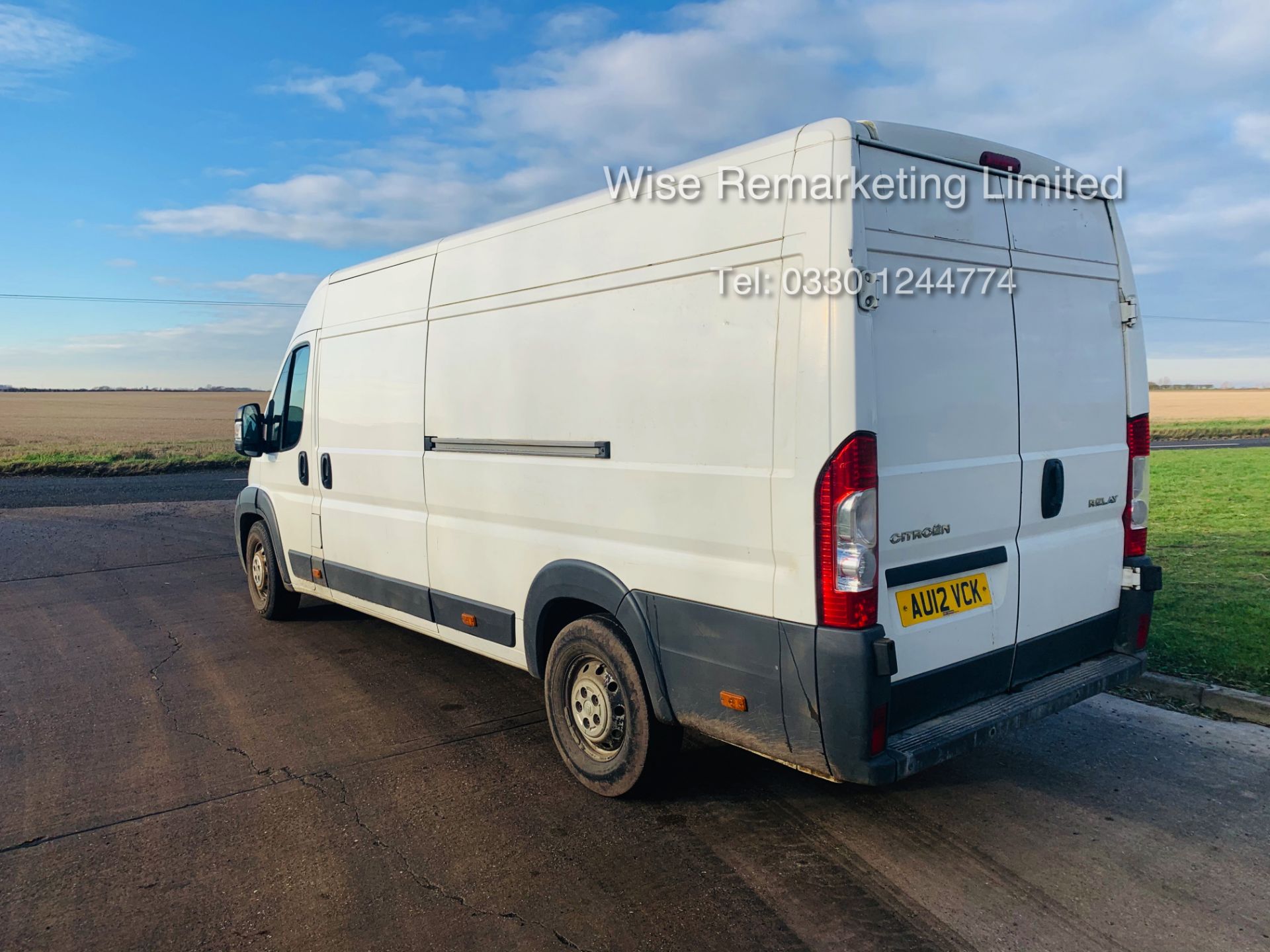 Citroen Relay 35 LWB Panel Van 2.2 HDi - 2012 12 Reg - Ply Lined - Shelving/Racking - Image 3 of 14