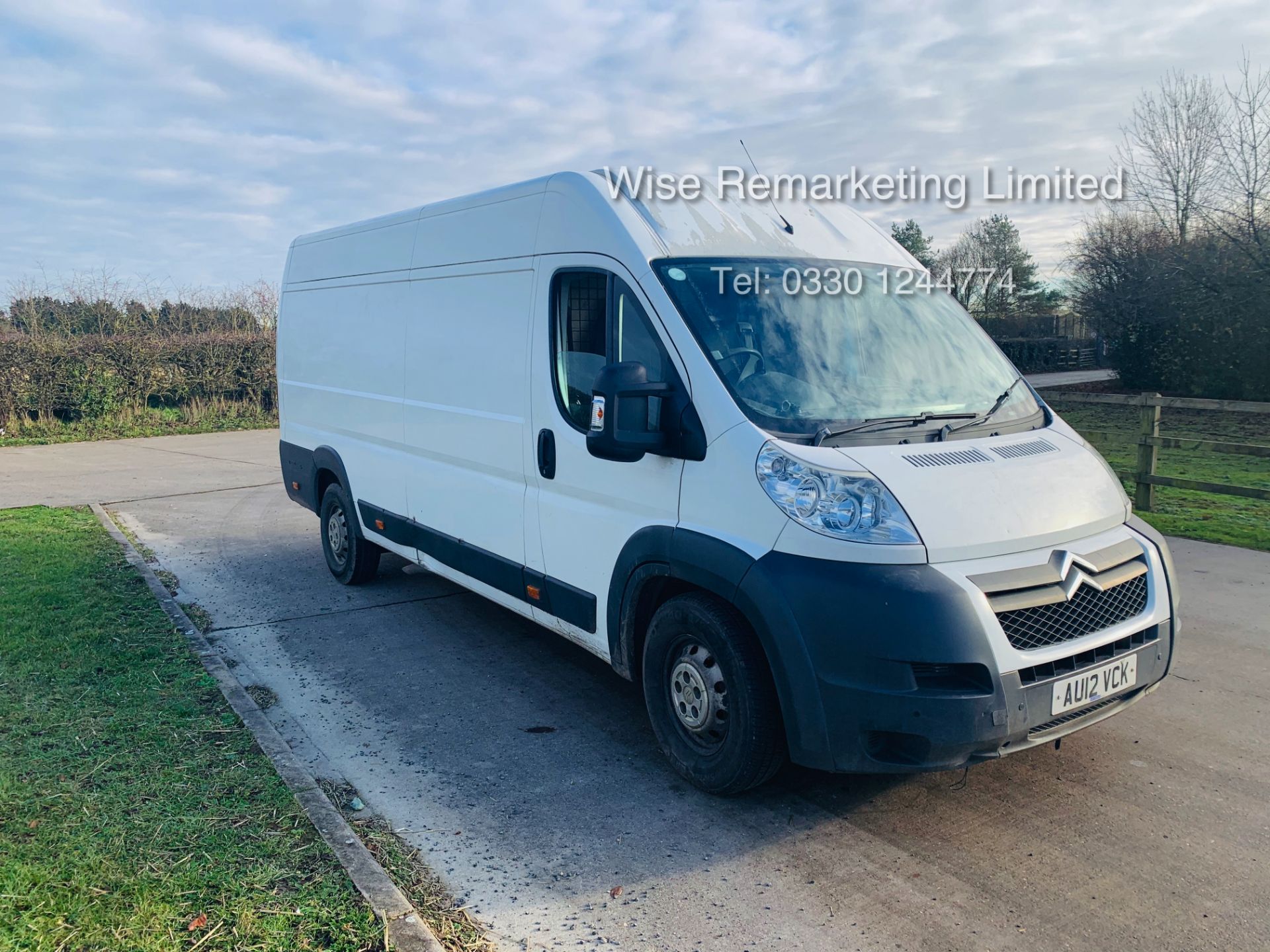 Citroen Relay 35 LWB Panel Van 2.2 HDi - 2012 12 Reg - Ply Lined - Shelving/Racking - Image 2 of 14