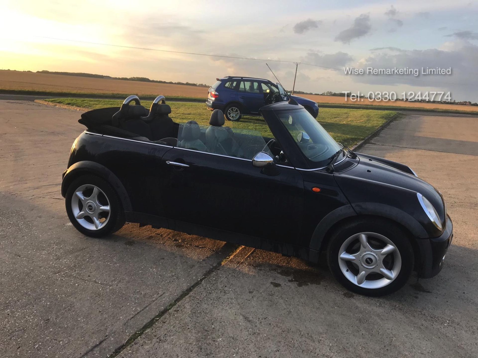 Mini One Convertible 1.6 Petrol - 2007 Model - Black - Part Leather - Alloy Wheels - Image 3 of 12