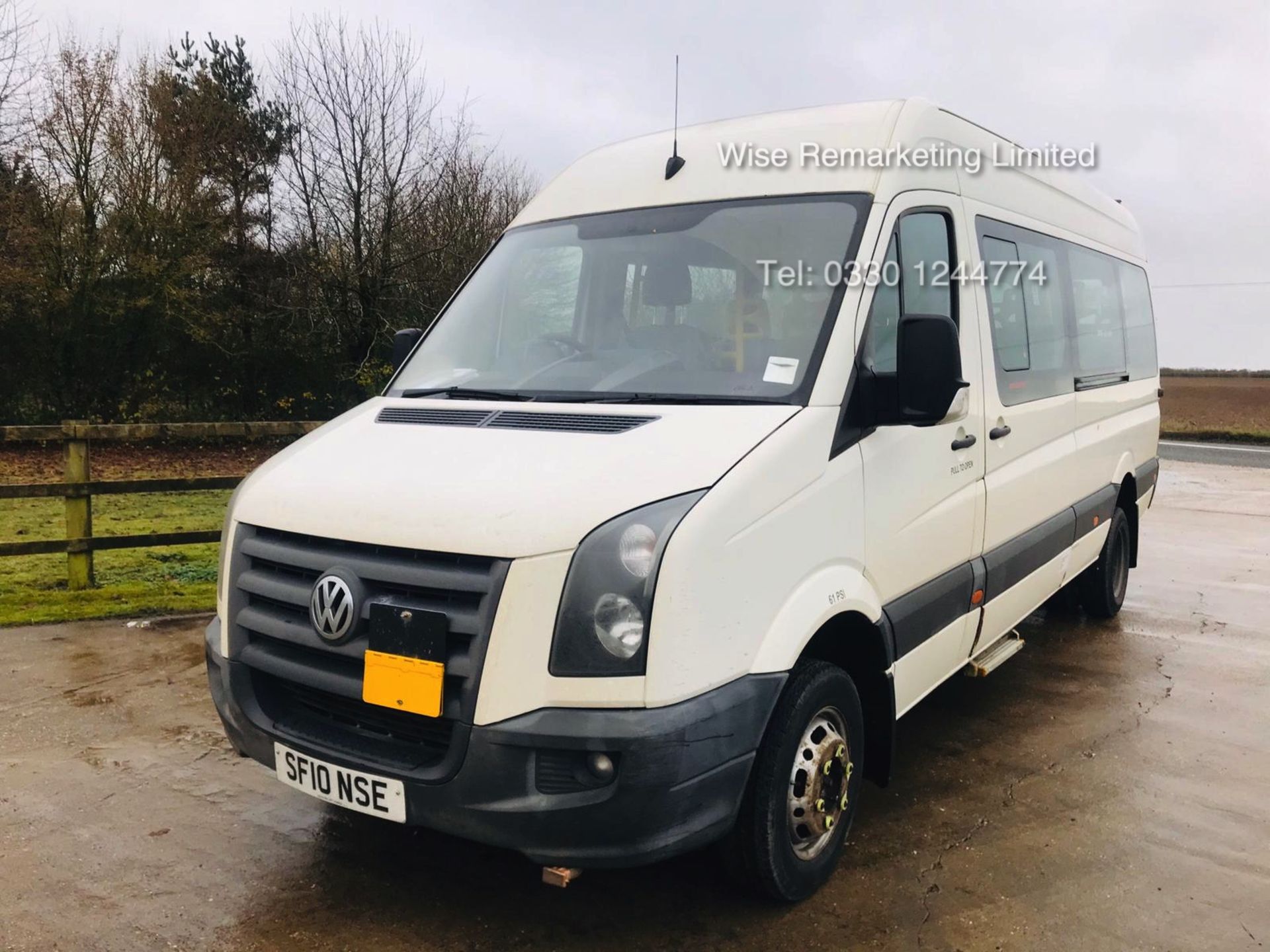 Volkswagen Crafter 16 Seater Mini Bus 2.5 TDI Auto - LWB - 2010 10 Reg - 1 Keeper From New - - Image 2 of 15
