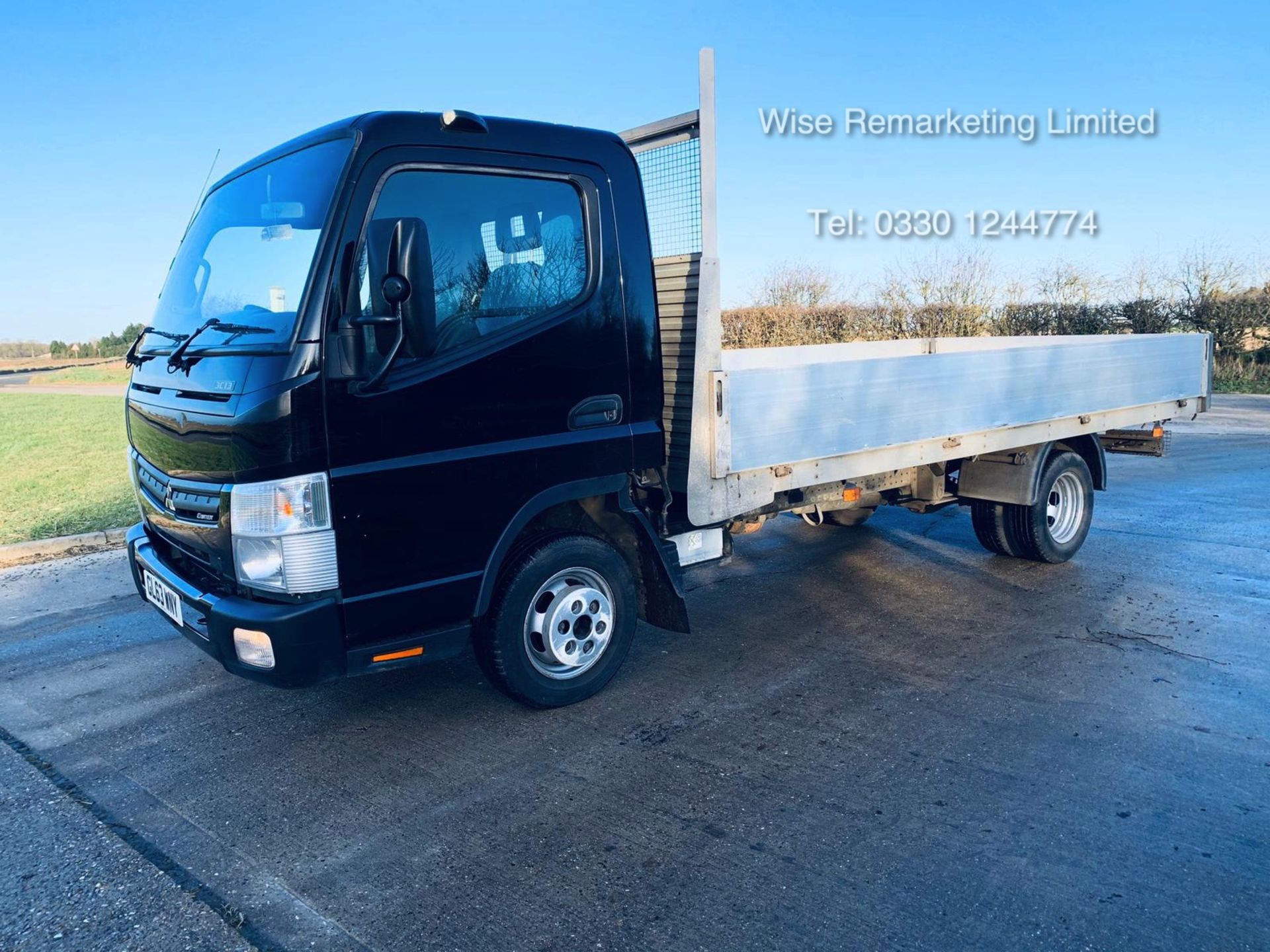 Mitsubishi Canter 3.0 TD 3C13 - 2014 Model - LWB 15Ft DROPSIDE - FSH 60k ONLY- Twin Wheel - *RARE*