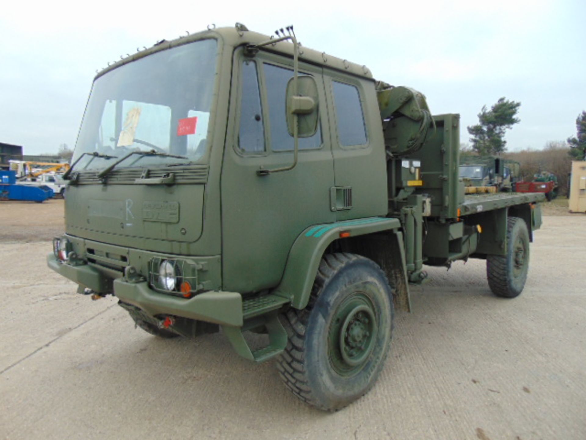 Leyland DAF 4X4 Truck complete with Atlas Crane - Image 2 of 21