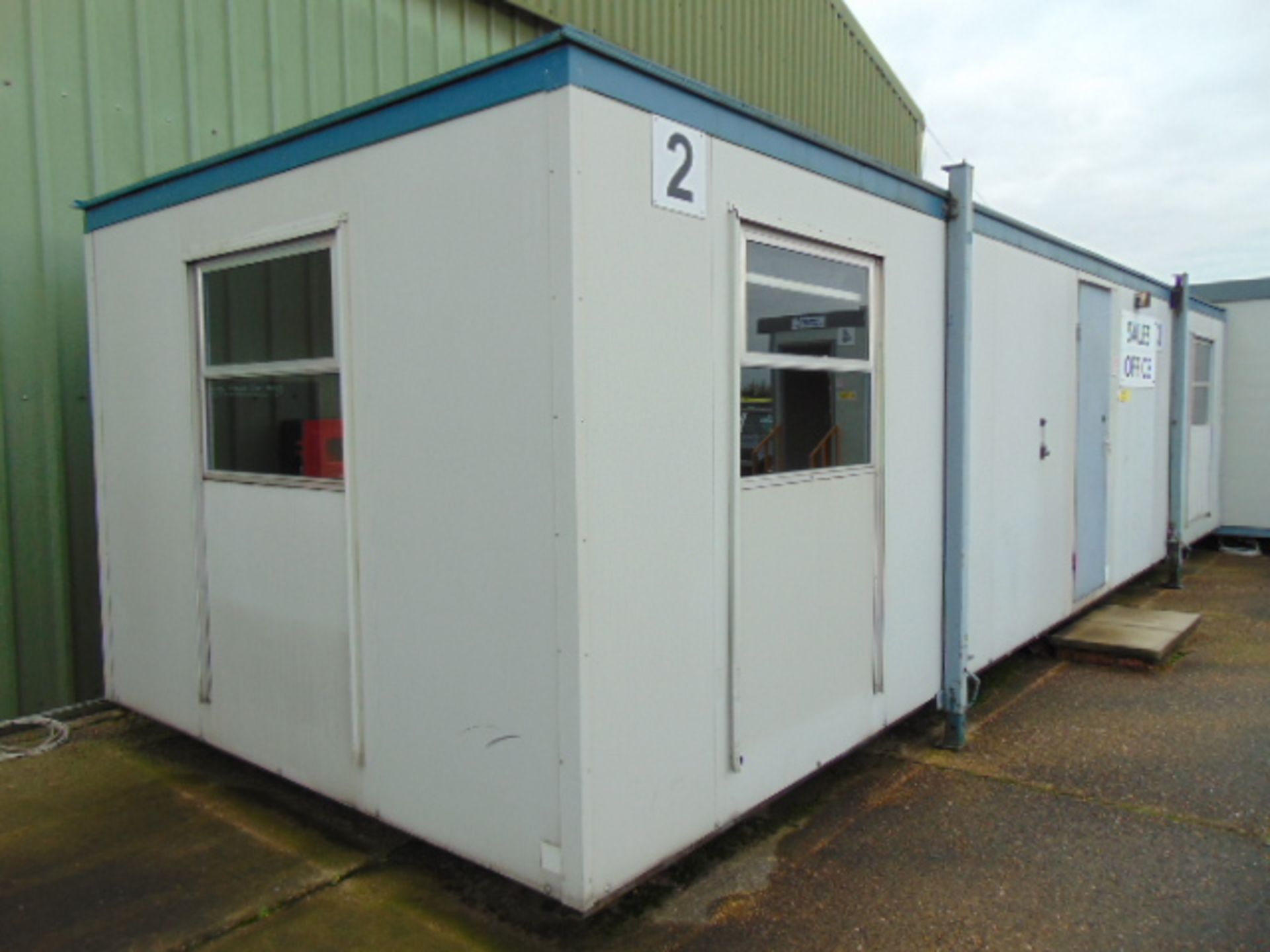 9.6 x 3m Anti-Vandal Portable 2 x Office Unit - Image 20 of 21