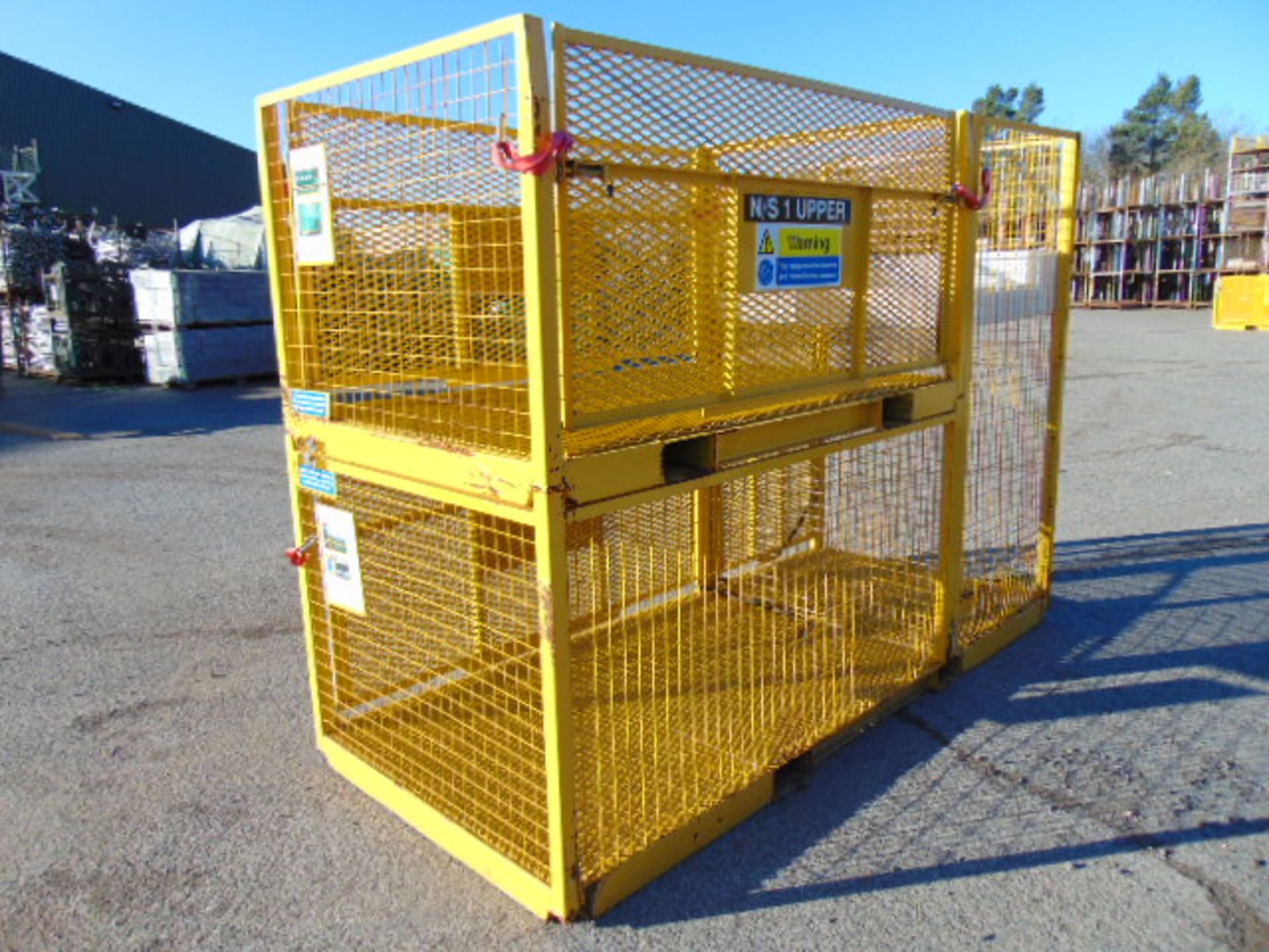 Drop Side Cage Pallet / Stillage Assy - Image 3 of 10