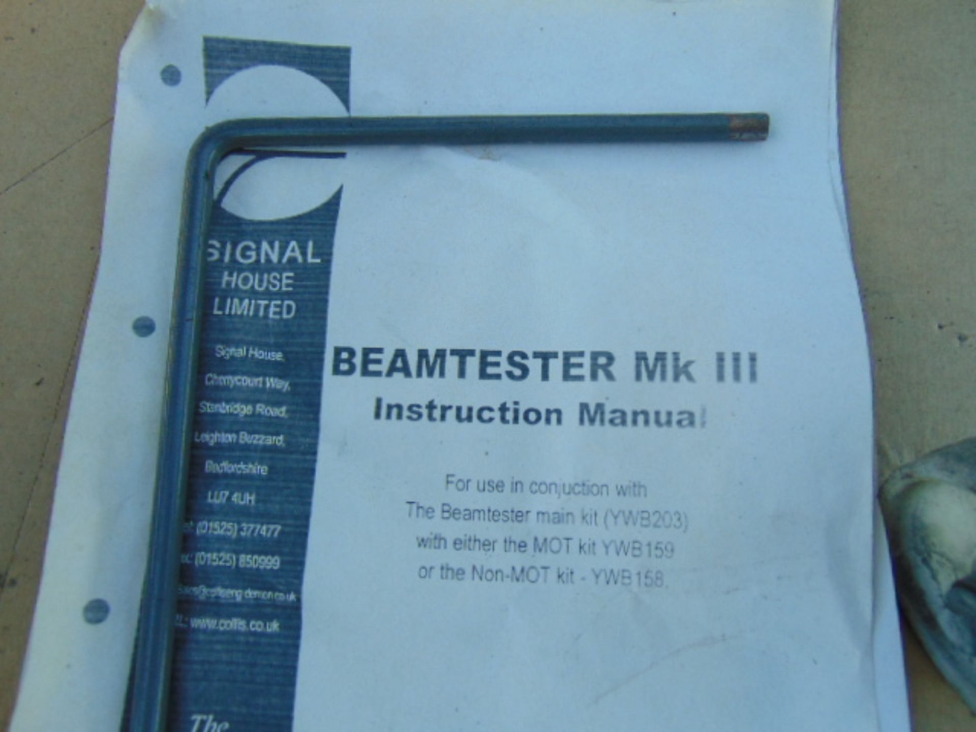 Leslie Hartridge MKIII Beam Tester - Image 8 of 9