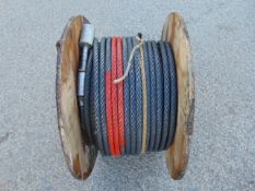 Heavy Duty Roll of 16mm 80m Crane/Winch Wire Rope Drum