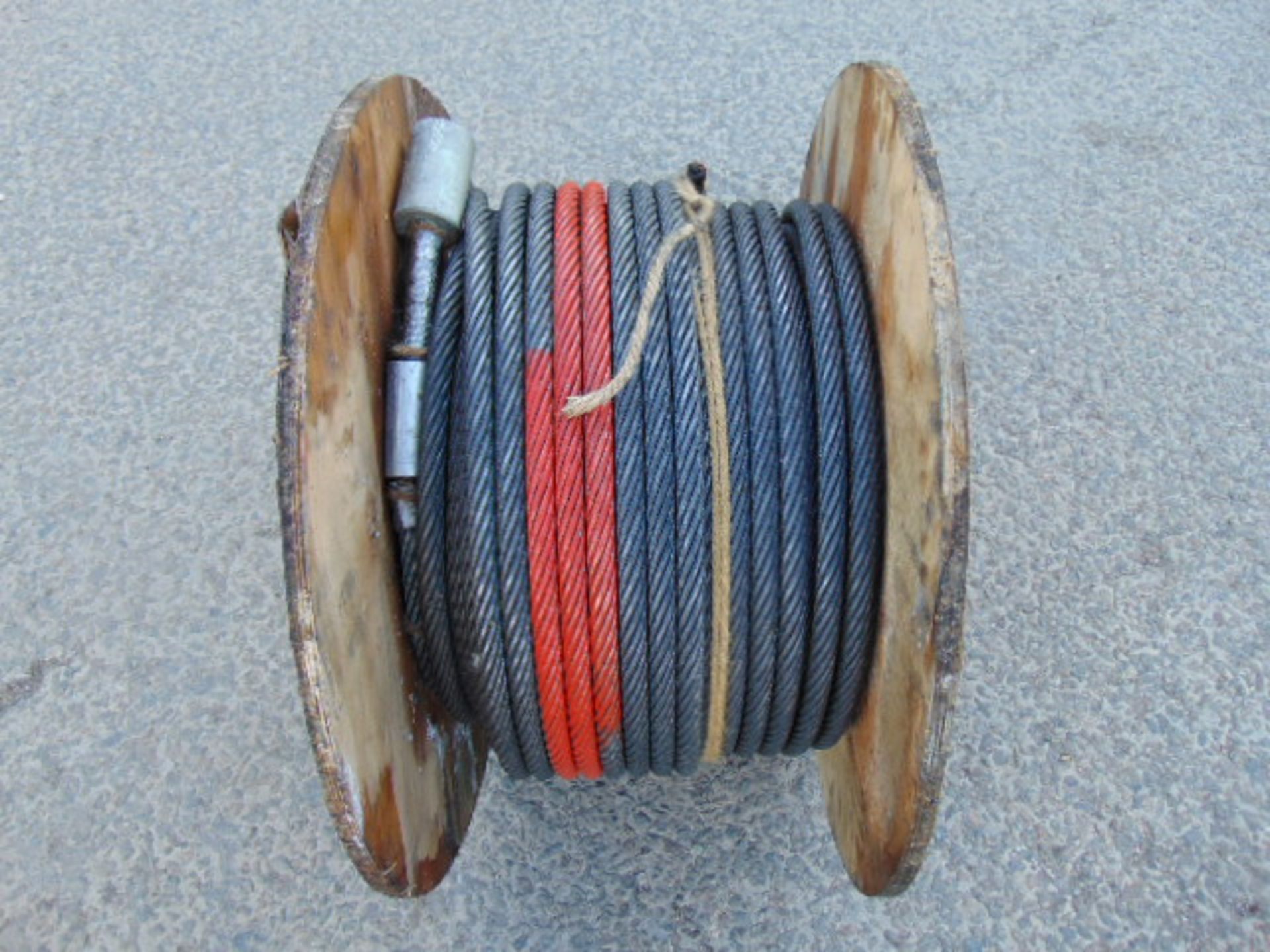 Heavy Duty Roll of 16mm 80m Crane/Winch Wire Rope Drum