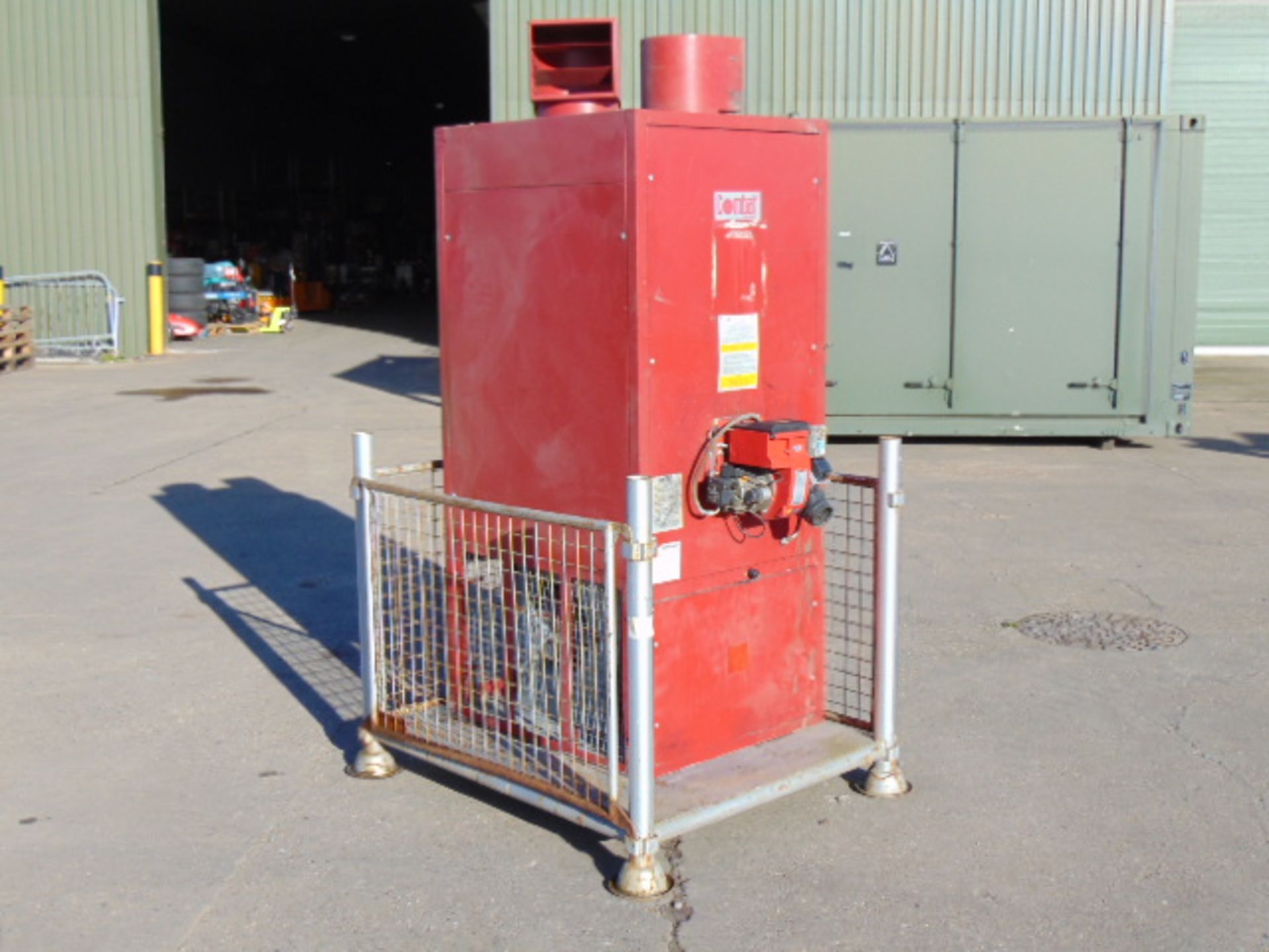 Combat 020 POP ECA Oil Fired Large Industrial Warehouse Heater - Image 3 of 8