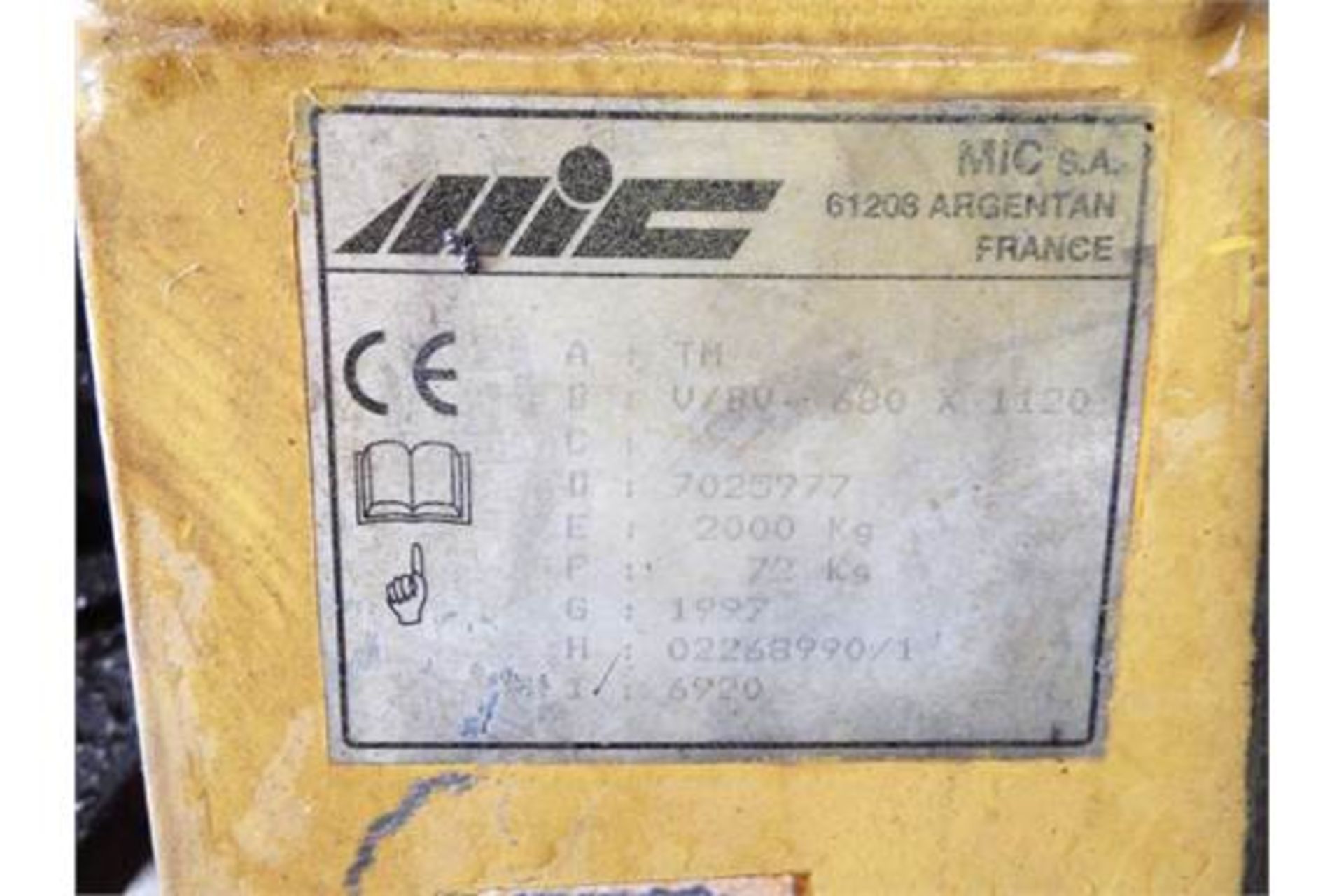 MIC 2000Kg Pallet Truck - Image 5 of 5