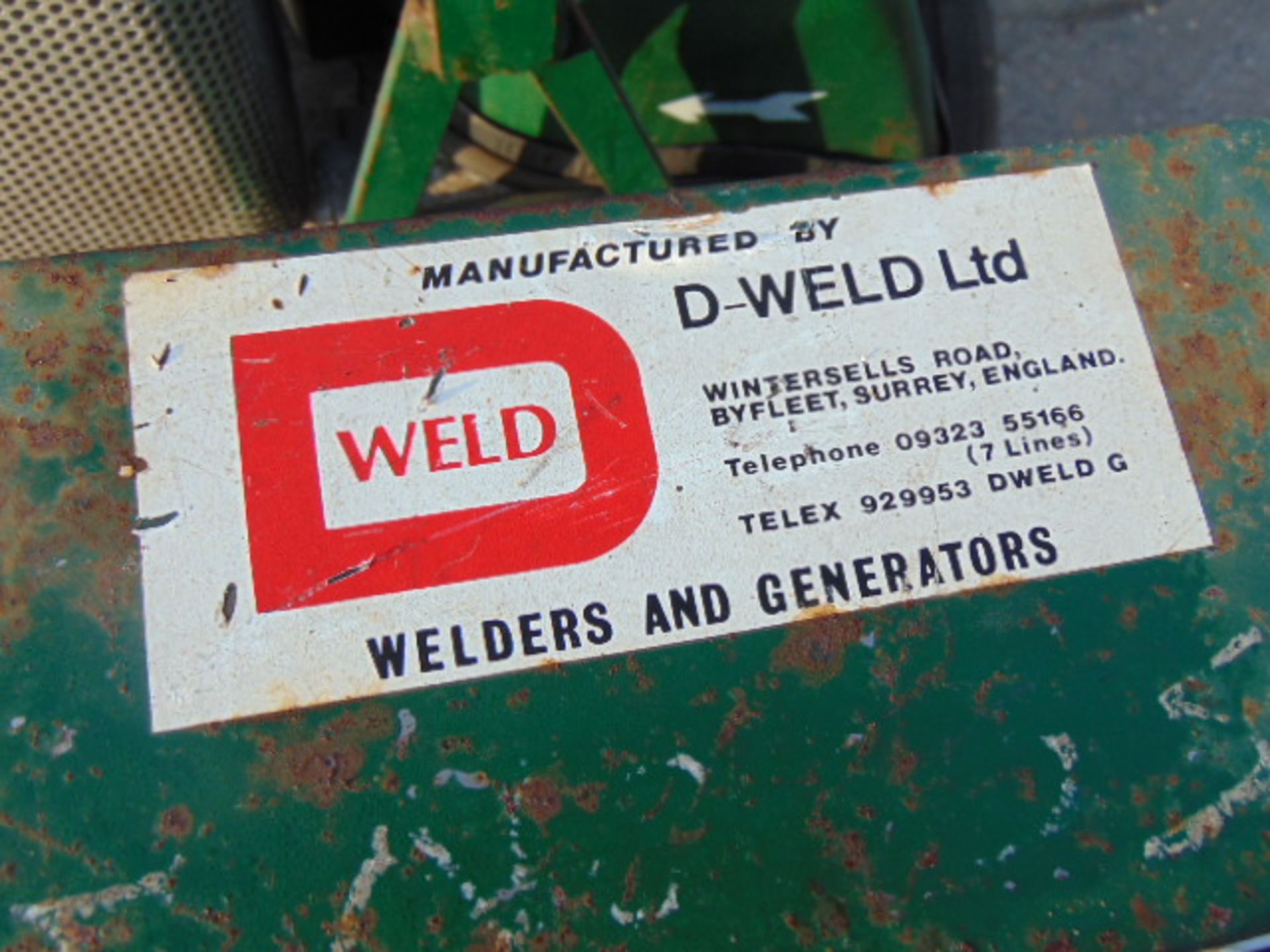 D Weld Portable Diesel Welder - Image 7 of 17