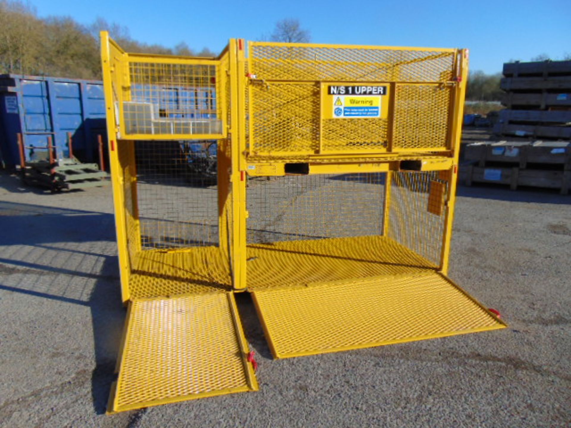 Drop Side Cage Pallet / Stillage Assy - Image 4 of 10