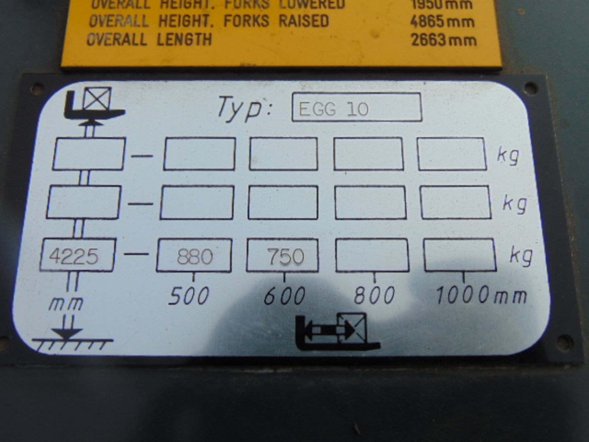 Still EGG10 Electric Pedestrian Pallet Stacker c/w Charger - Image 17 of 18