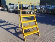 5-Step Mobile Warehouse Ladder