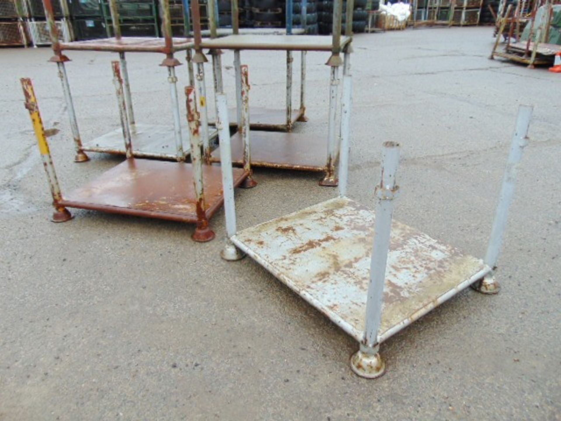 8 x Nato Stacking Post Pallets - Image 6 of 6