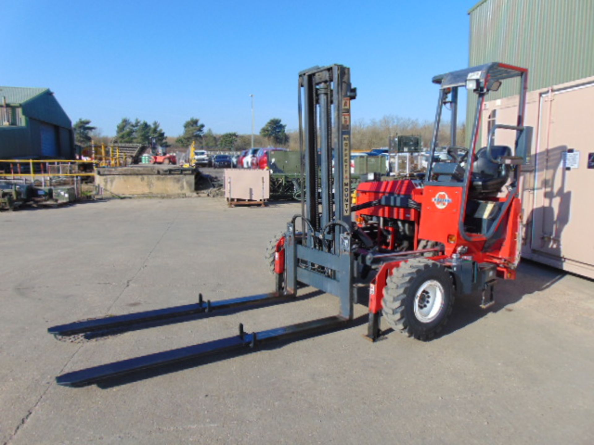 Moffett Mounty M2003 Truck Mounted Forklift C/W Meijer Hydraulic Extension Forks only 1,321 hours! - Image 4 of 24