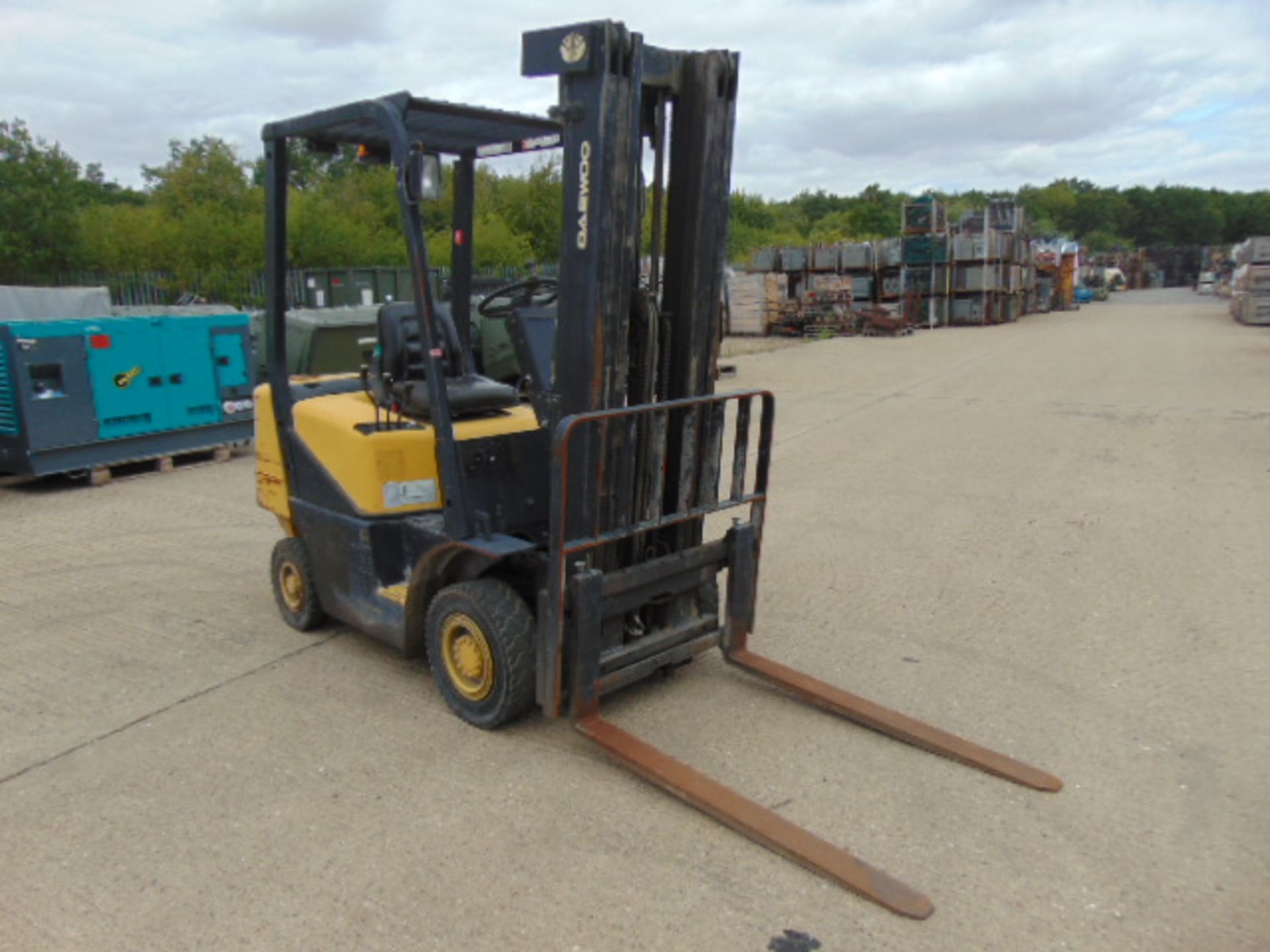 Daewoo D20SC-2 Counter Balance Diesel Forklift