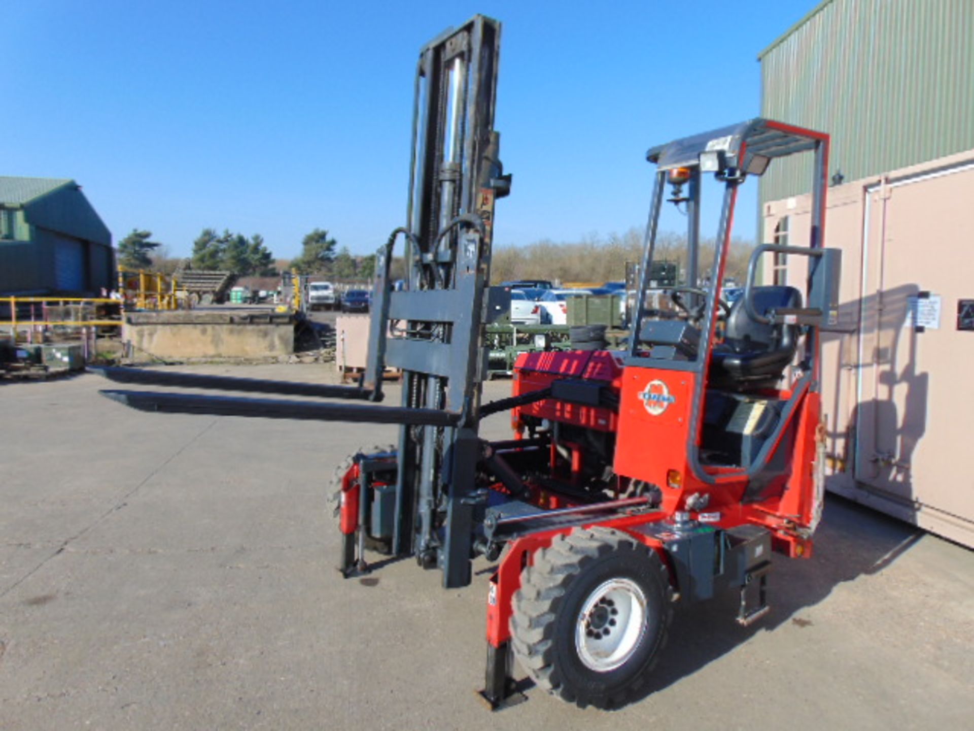 Moffett Mounty M2003 Truck Mounted Forklift C/W Meijer Hydraulic Extension Forks only 1,321 hours!