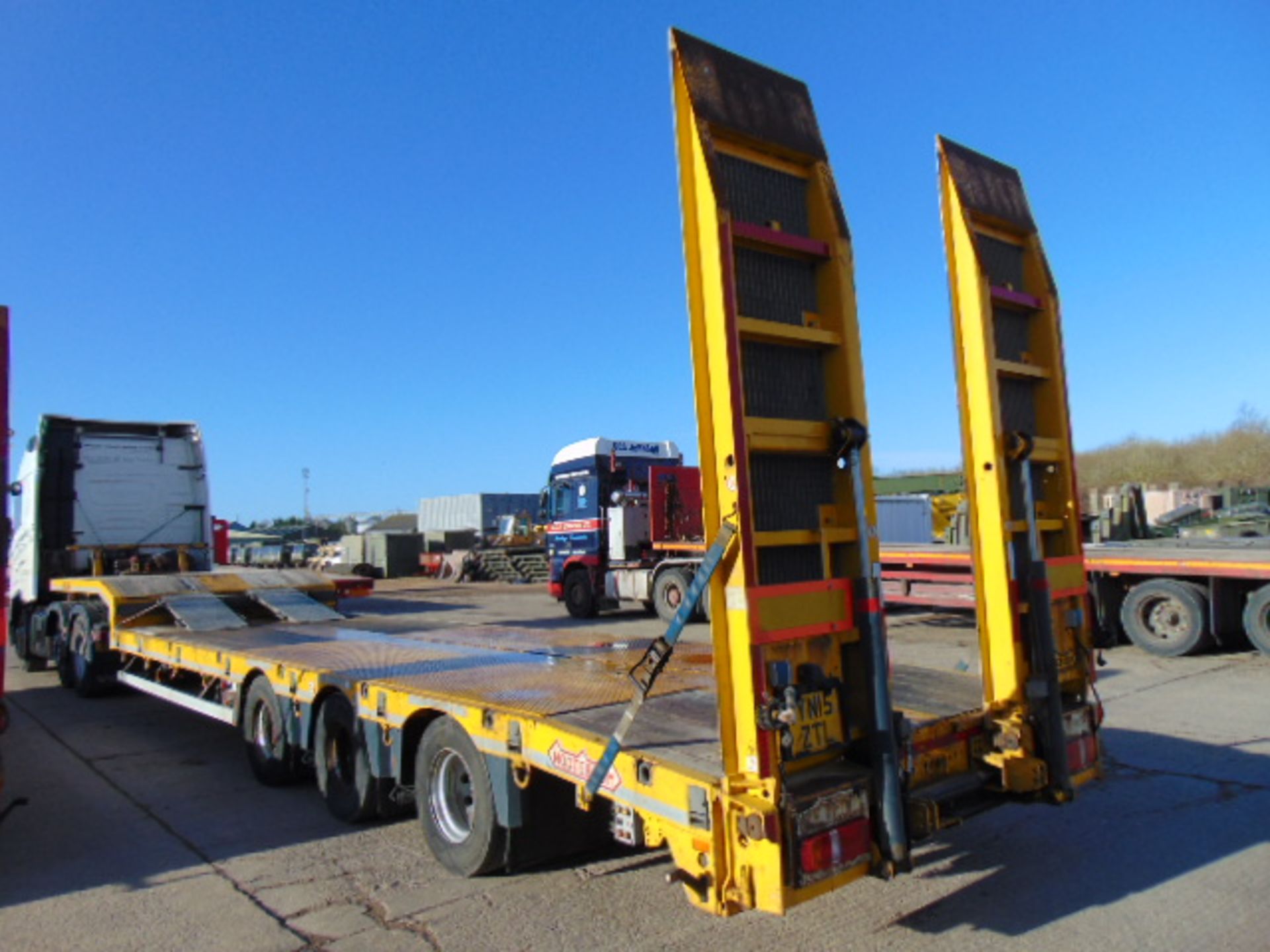 2013 Nooteboom OSDS 48-03 Tri Axle Low Loader Trailer.