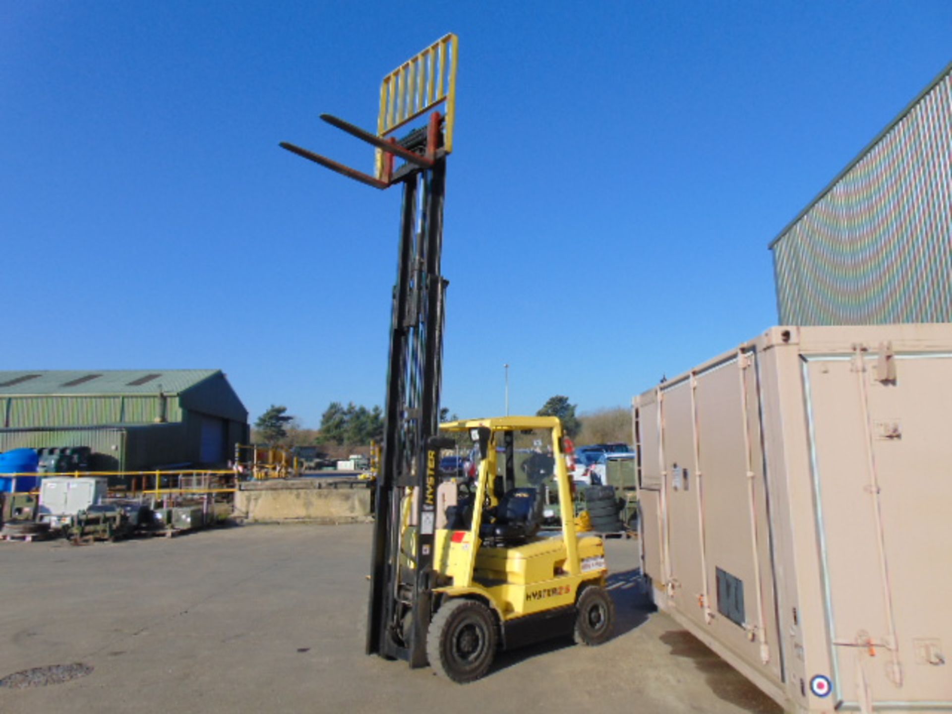 Hyster H2.50XM Counter Balance Diesel Forklift - Image 3 of 17