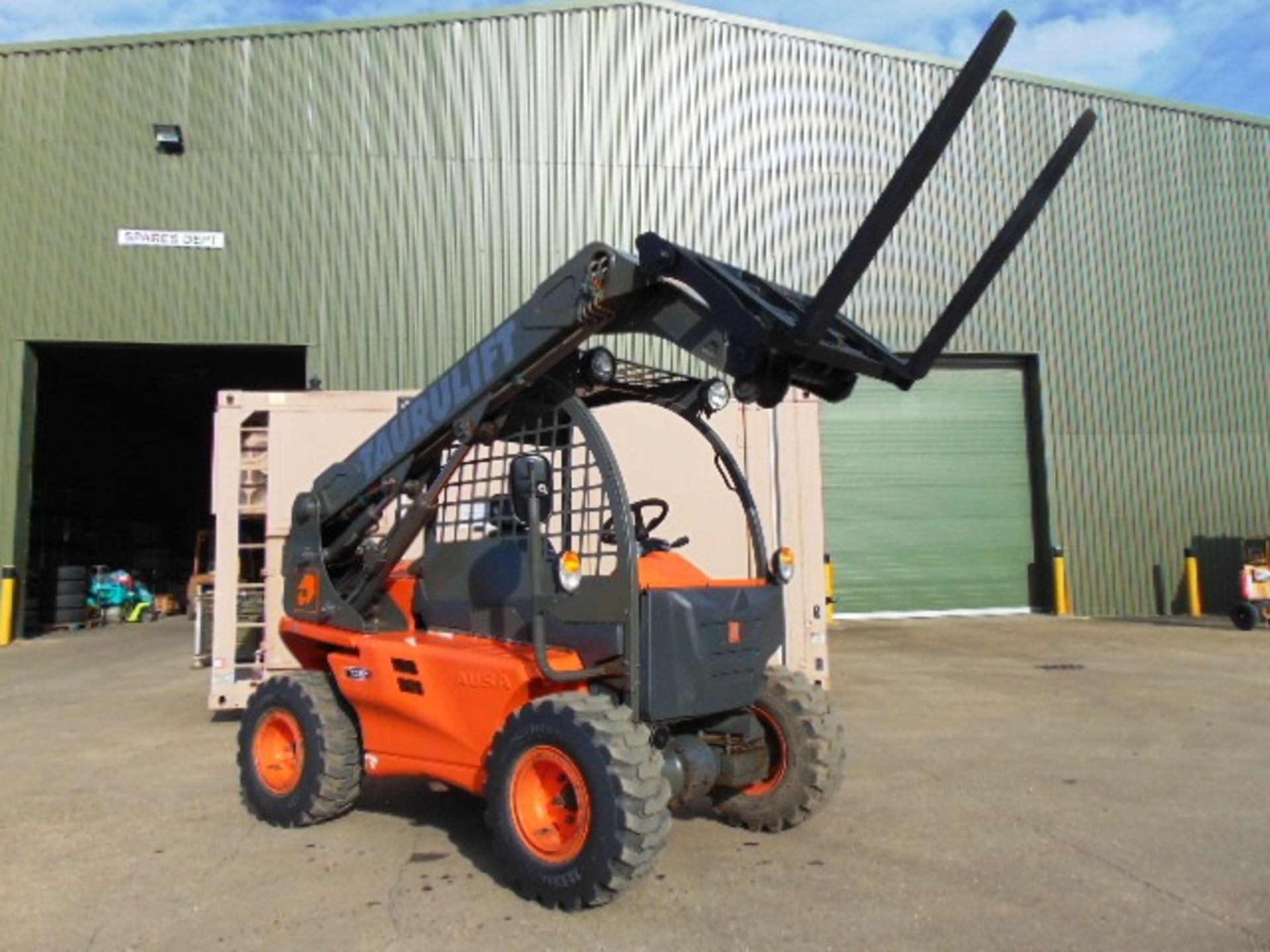 2010 Ausa Taurulift T133H 4WD Compact Forklift with Pallet Tines - Image 12 of 23