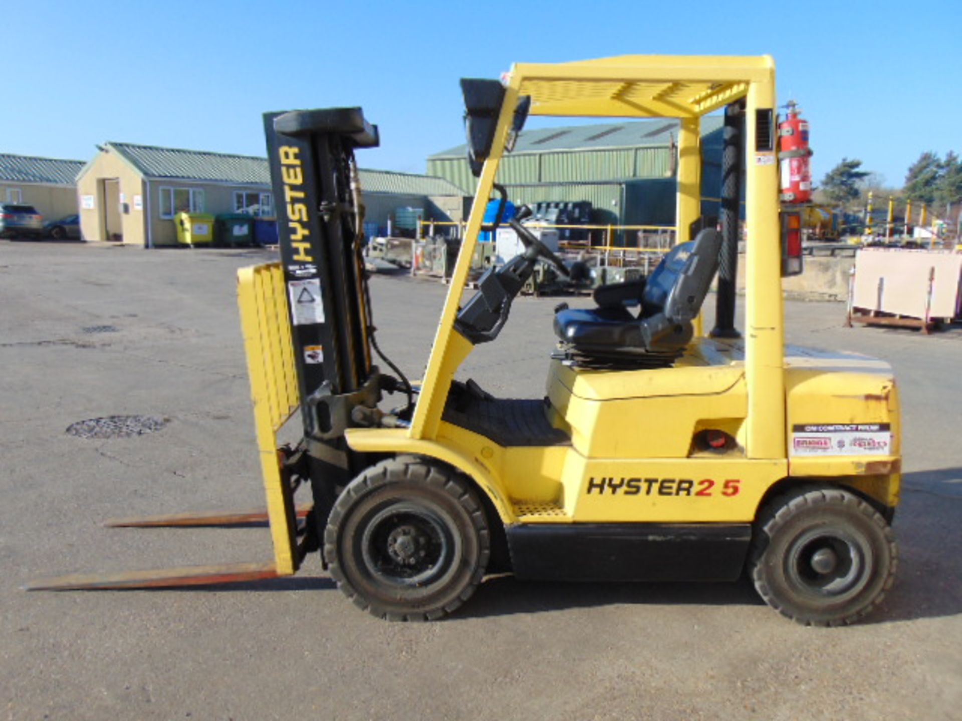 Hyster H2.50XM Counter Balance Diesel Forklift - Image 8 of 17