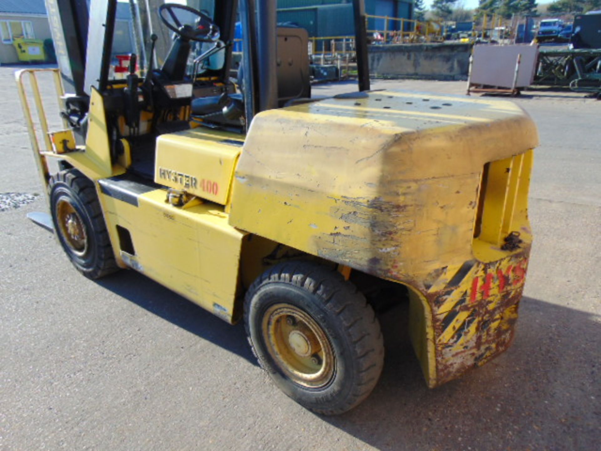 Hyster H4.00 XLS Counter Balance Diesel Forklift - Image 10 of 21