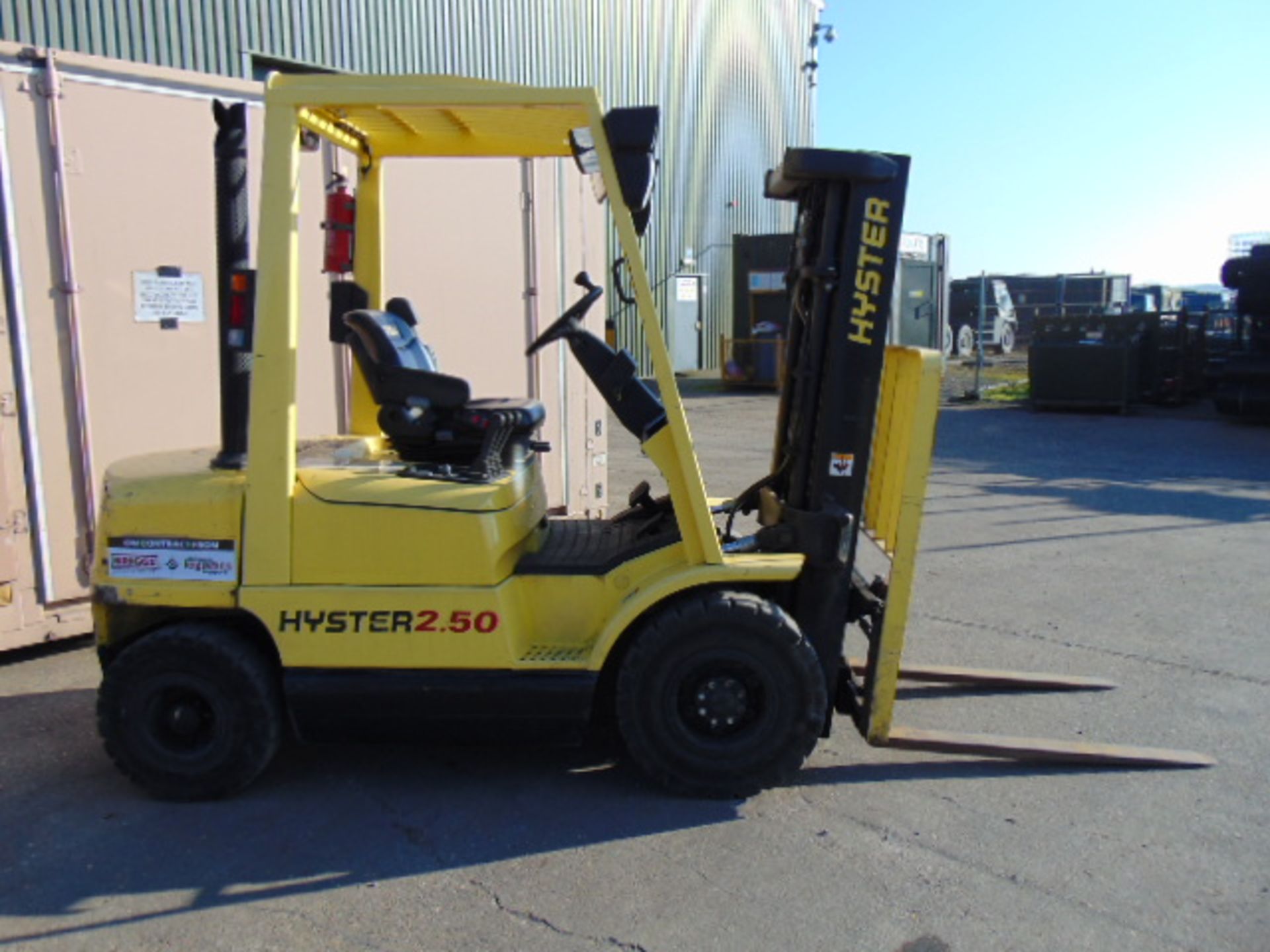 Hyster H2.50XM Counter Balance Diesel Forklift - Image 9 of 17