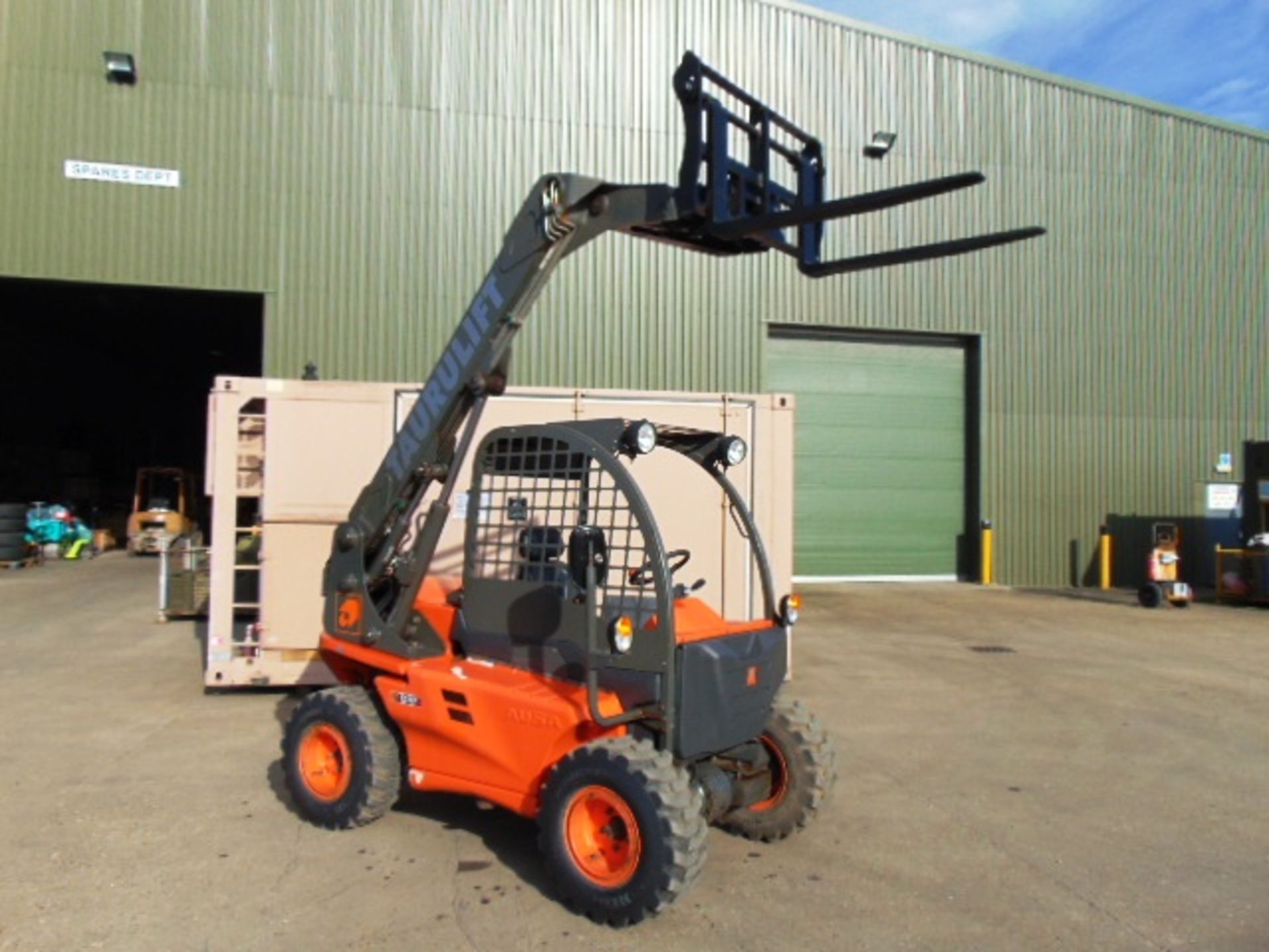 2010 Ausa Taurulift T133H 4WD Compact Forklift with Pallet Tines - Image 16 of 23